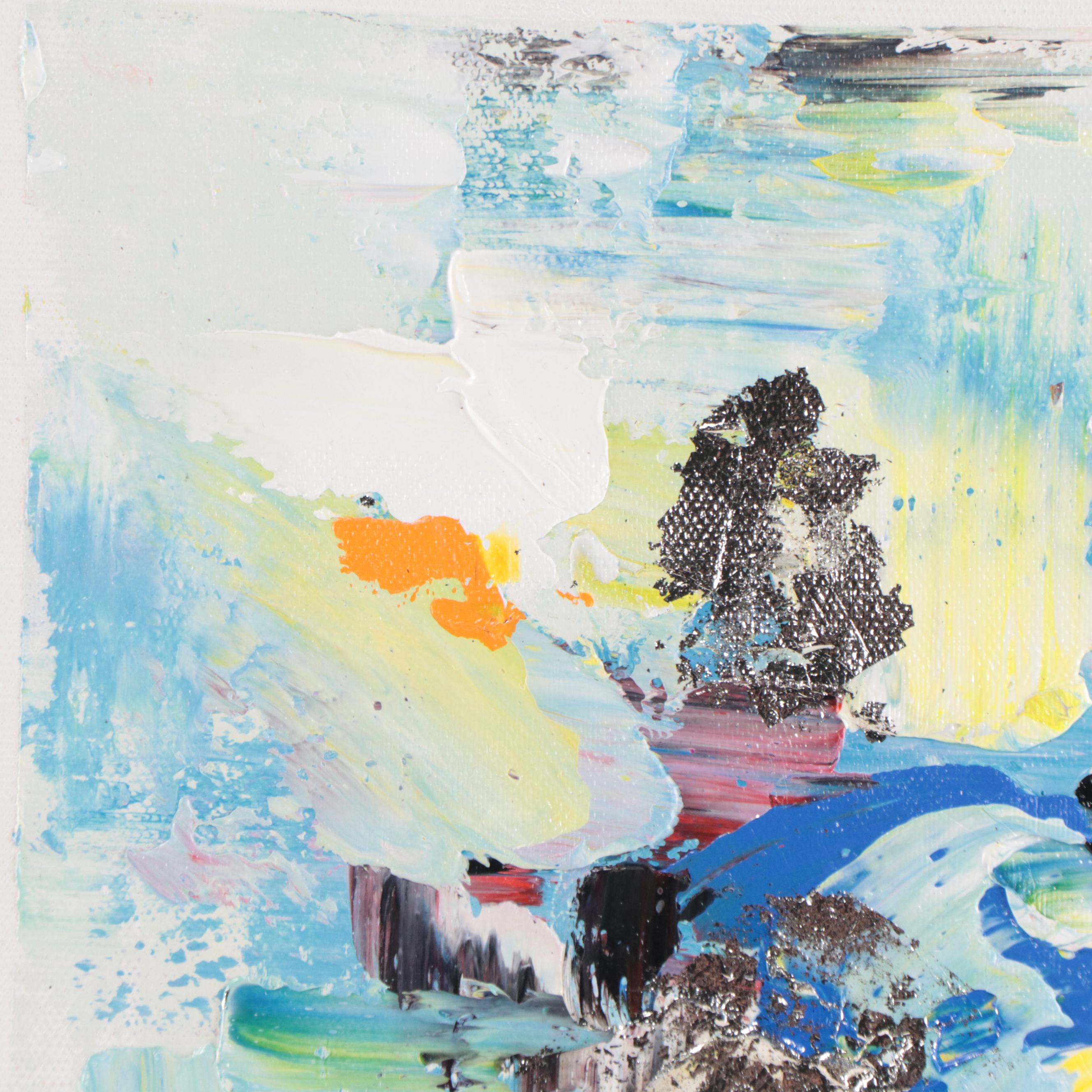 Ping Abstract Oil Painting, 21st Century