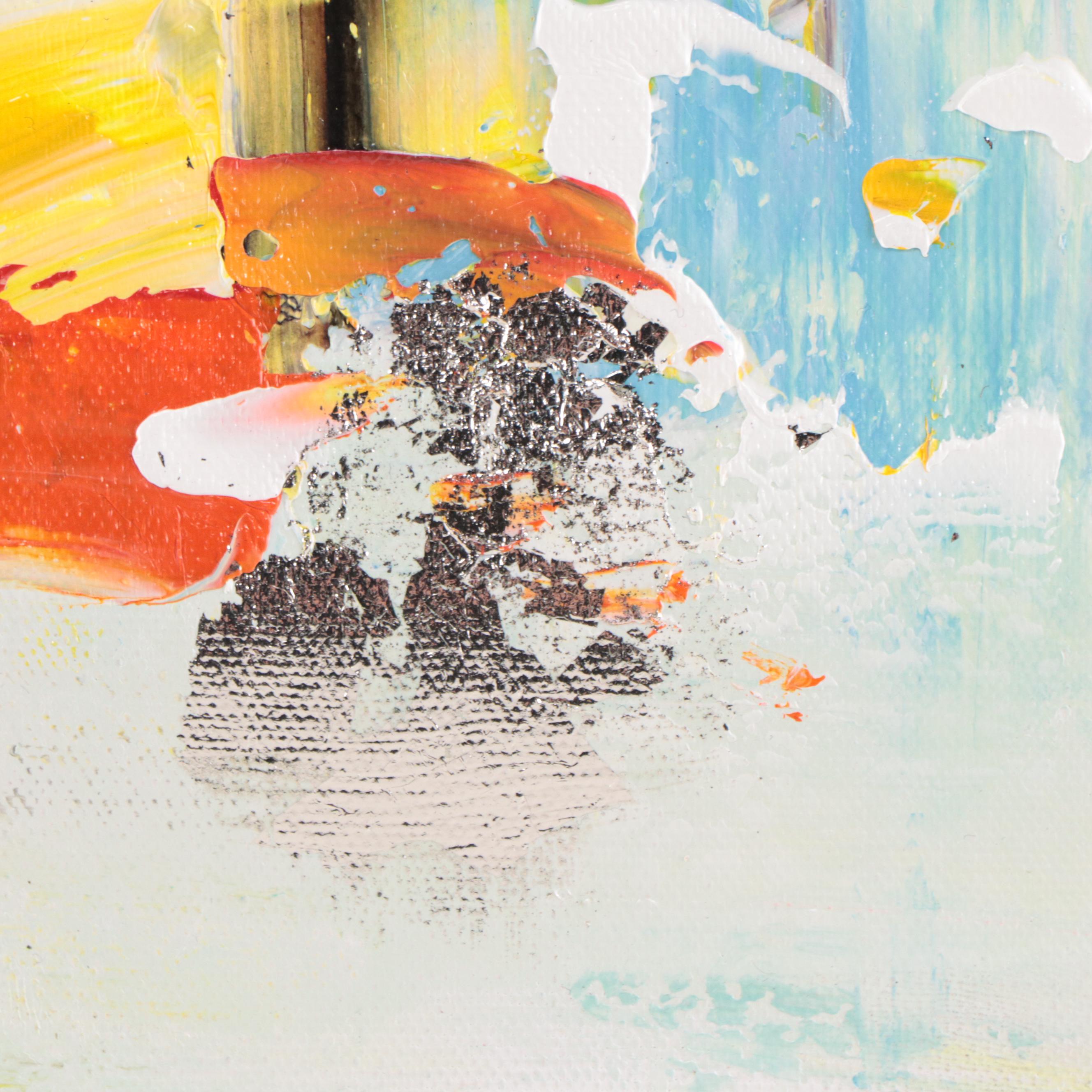 Ping Abstract Oil Painting, 21st Century