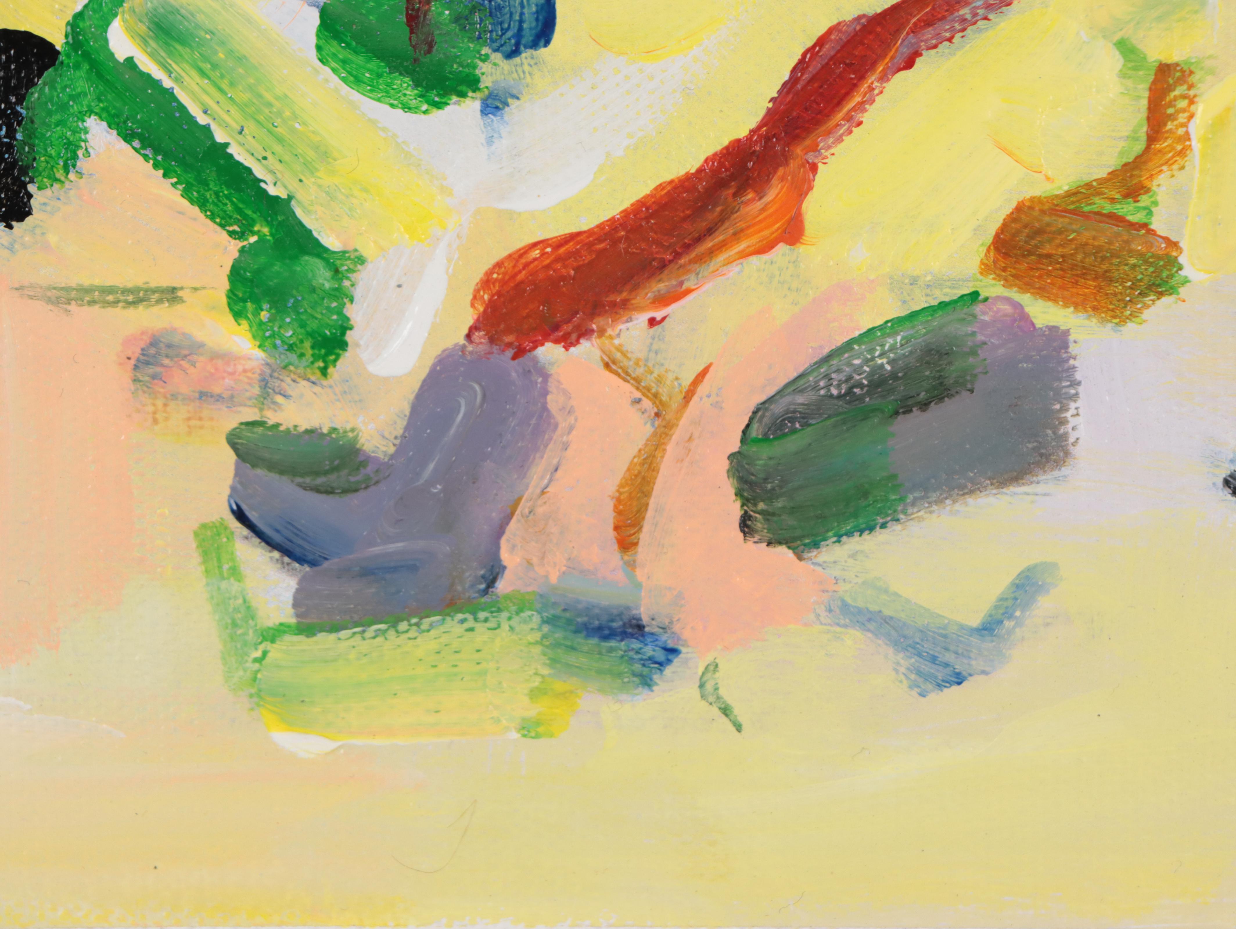 Ping Abstract Oil Painting, 21st Century