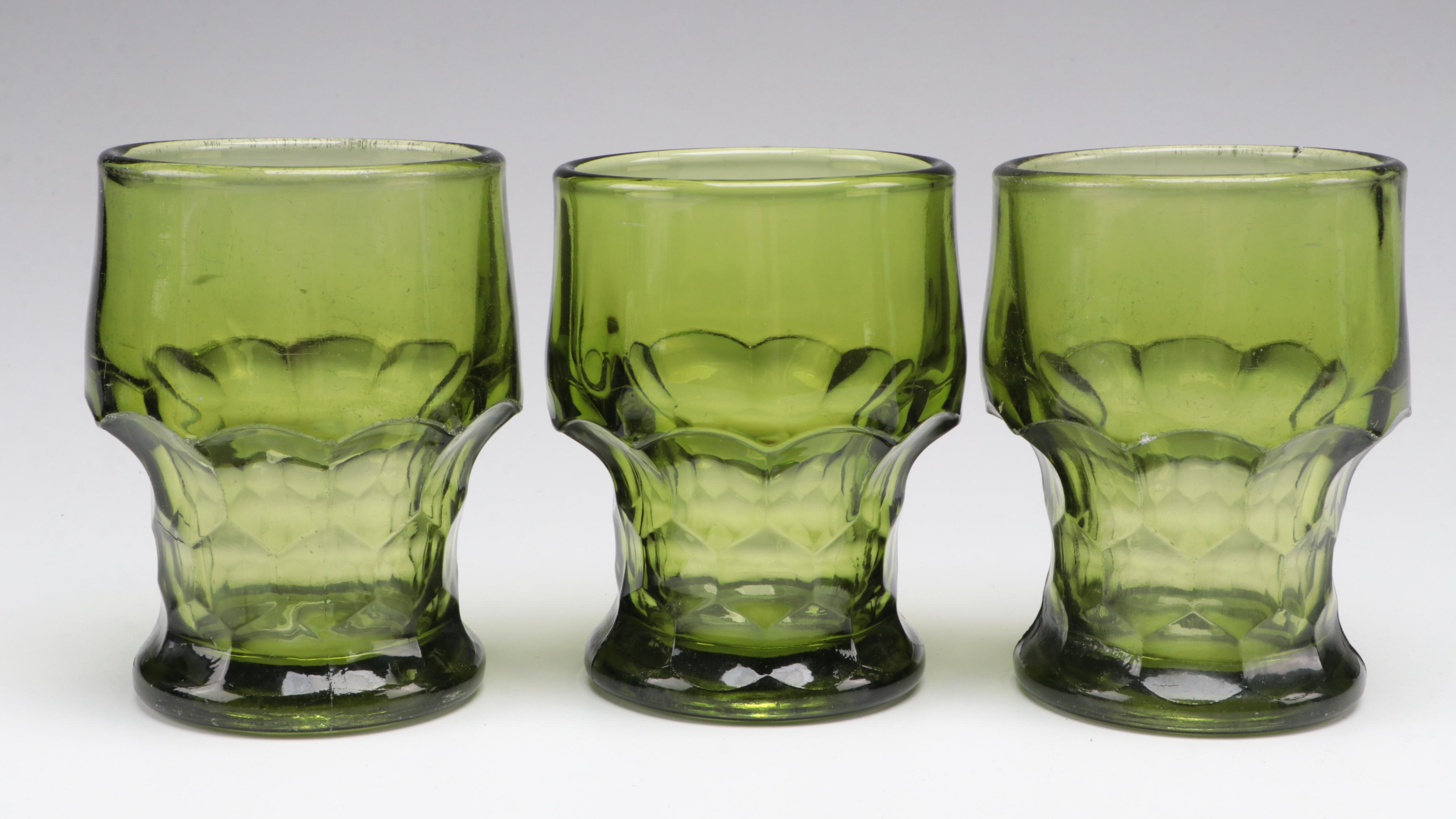 Anchor Hocking Glass "Georgian" Tumblers