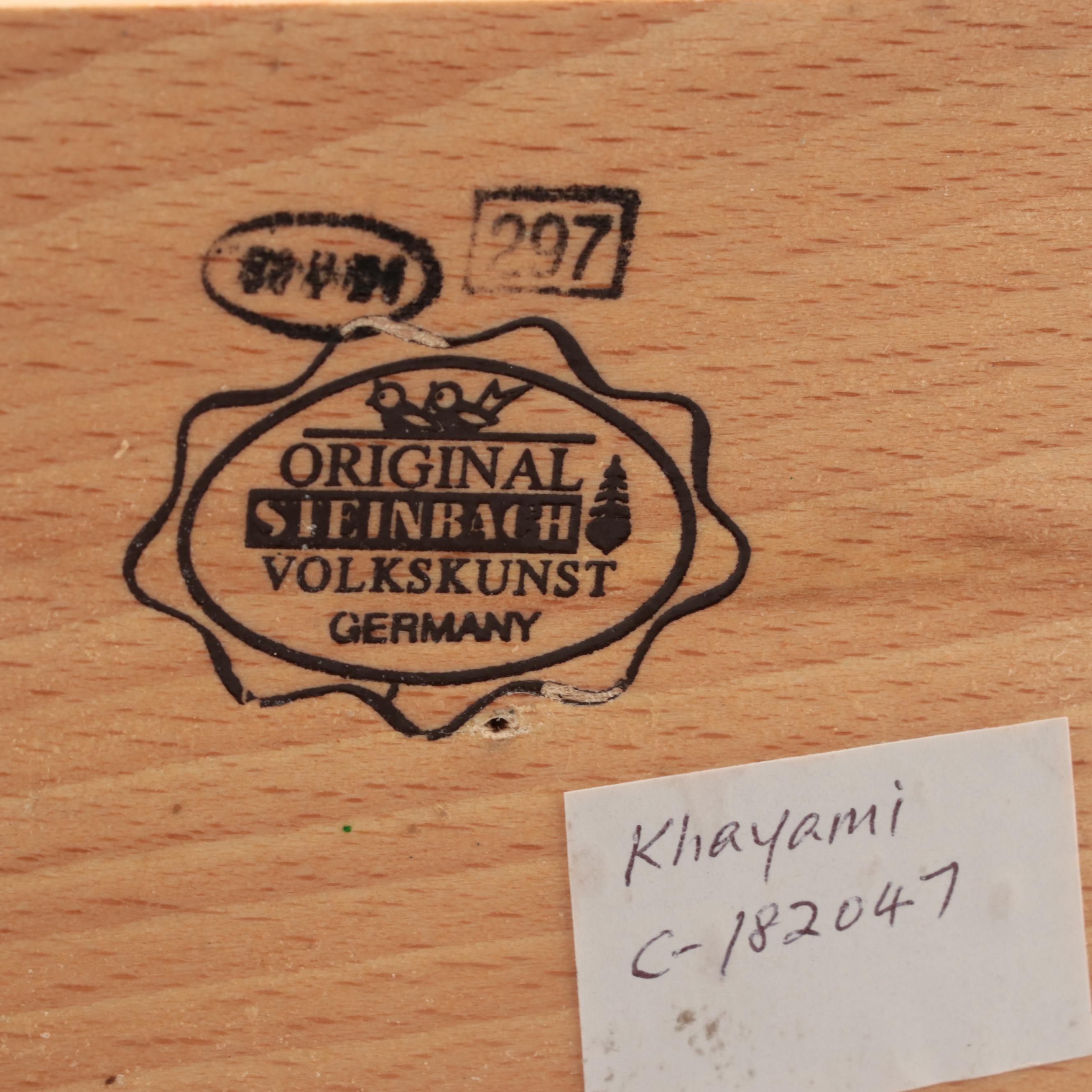 Steinbach and Other Hand-Painted Wooden Nutcrackers