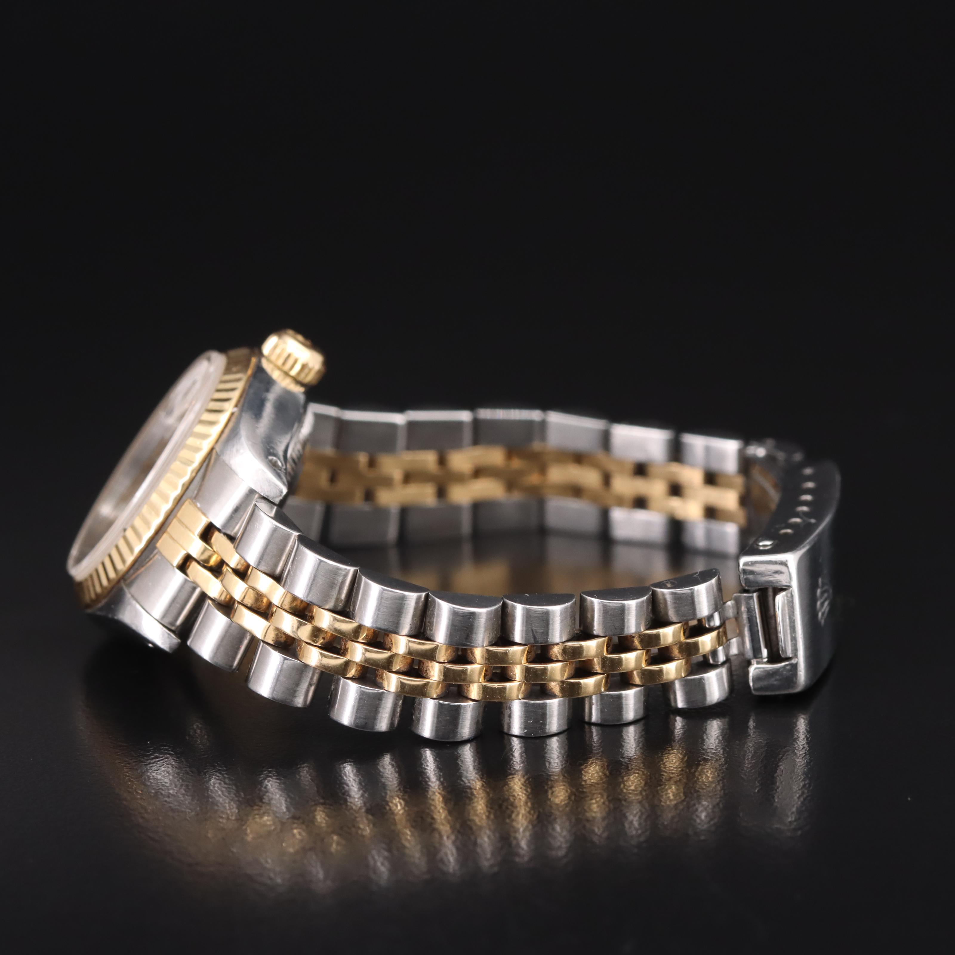 1985 Rolex Datejust Jubilee Dial 18K and Stainless Steel Watch