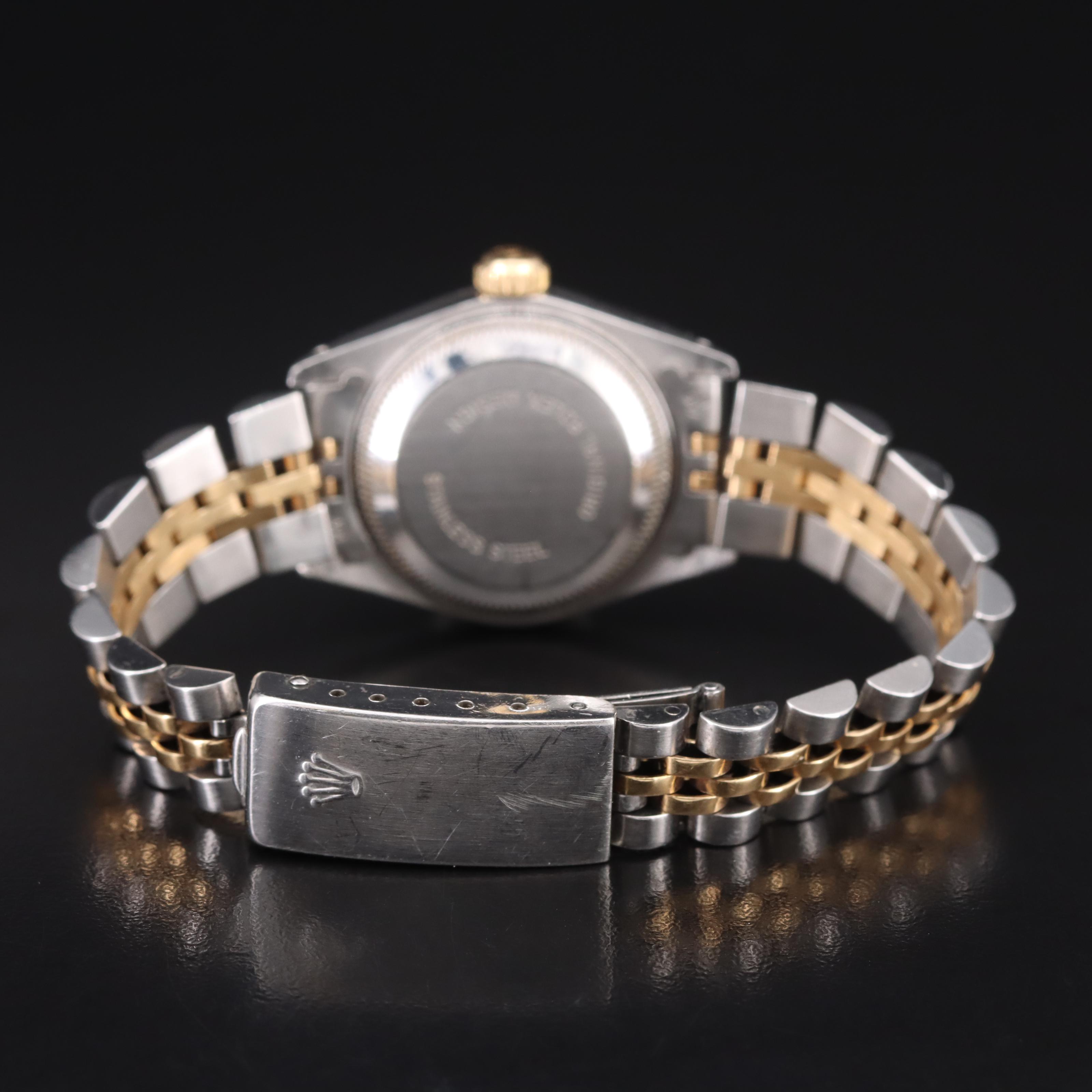 1985 Rolex Datejust Jubilee Dial 18K and Stainless Steel Watch