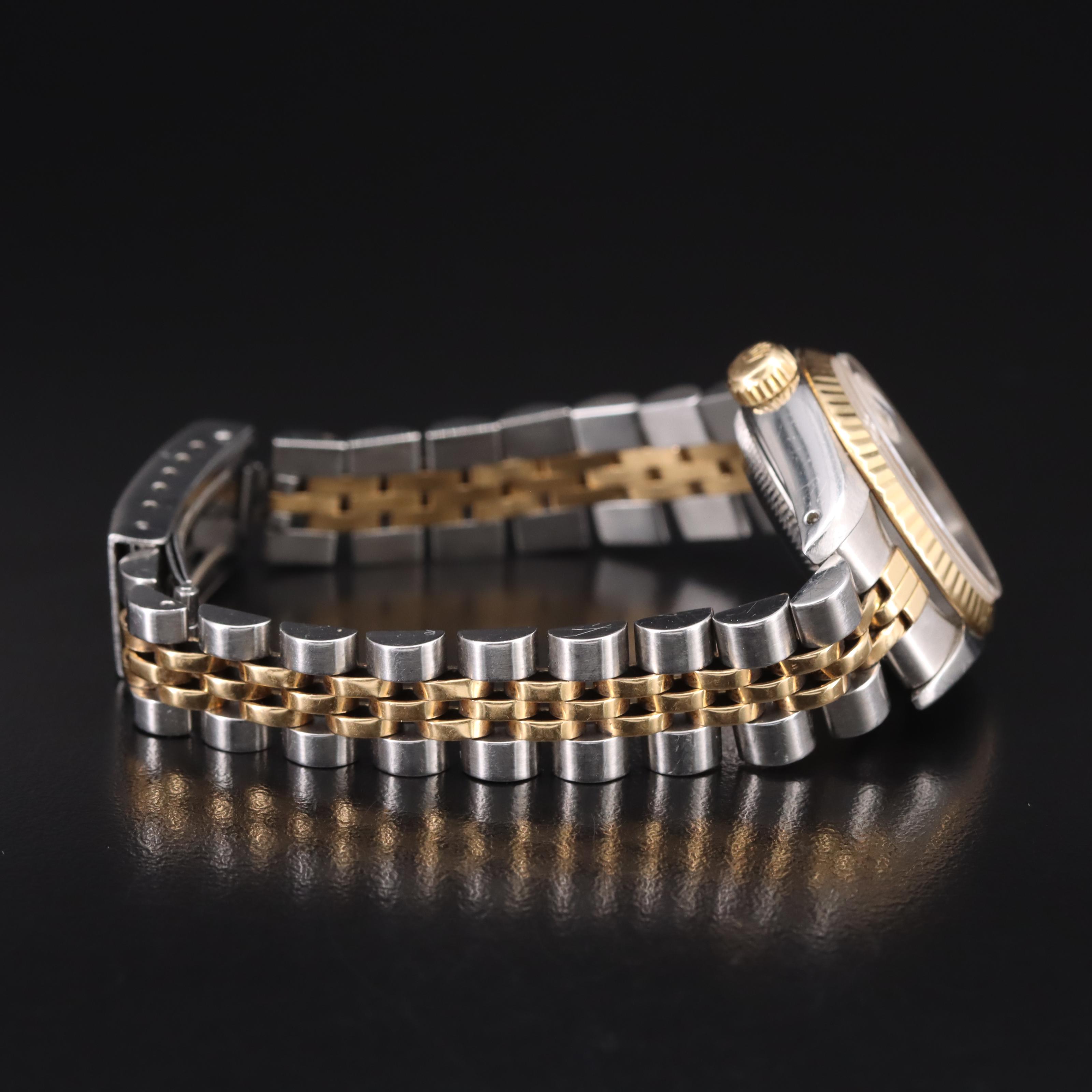 1985 Rolex Datejust Jubilee Dial 18K and Stainless Steel Watch