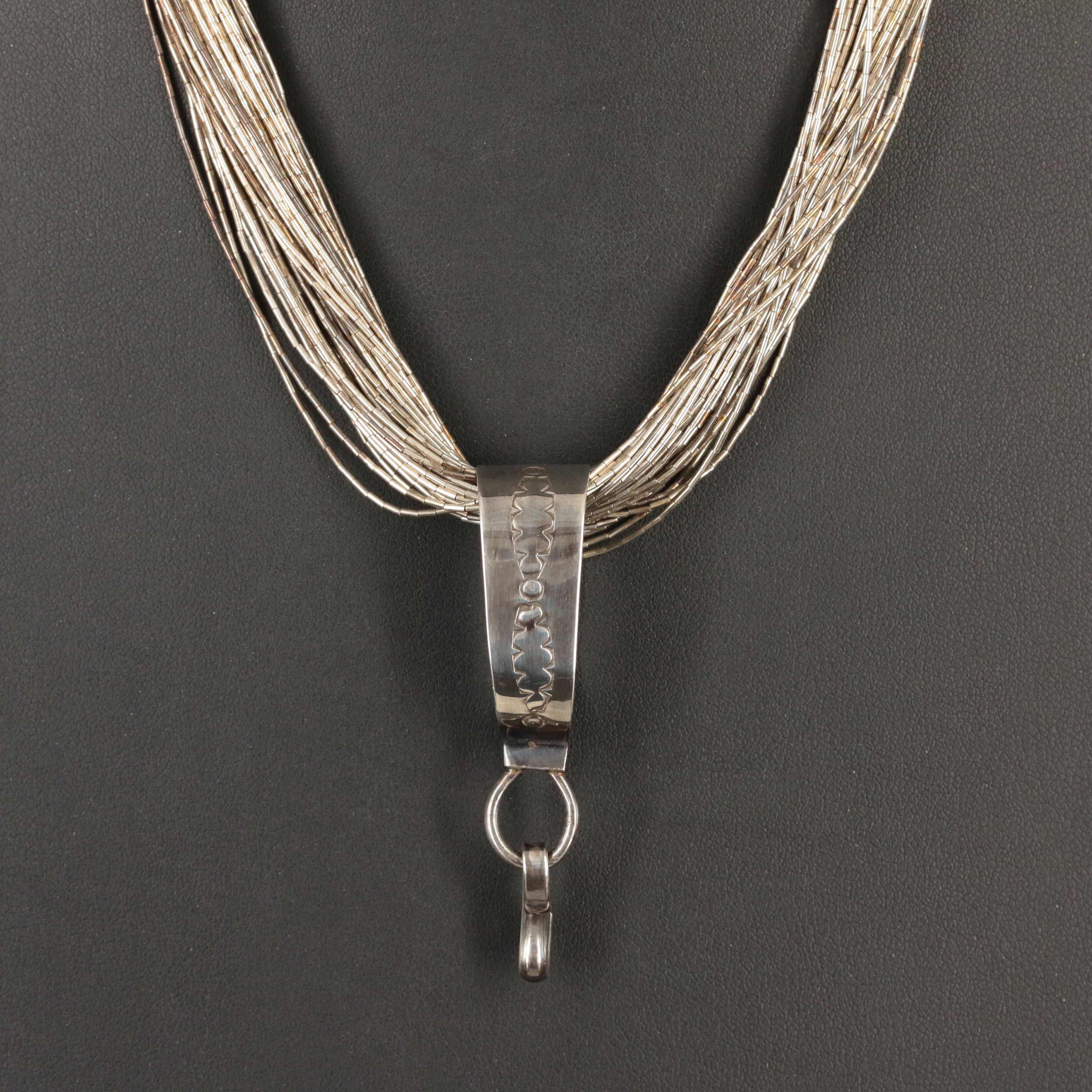 Liquid Silver Necklace