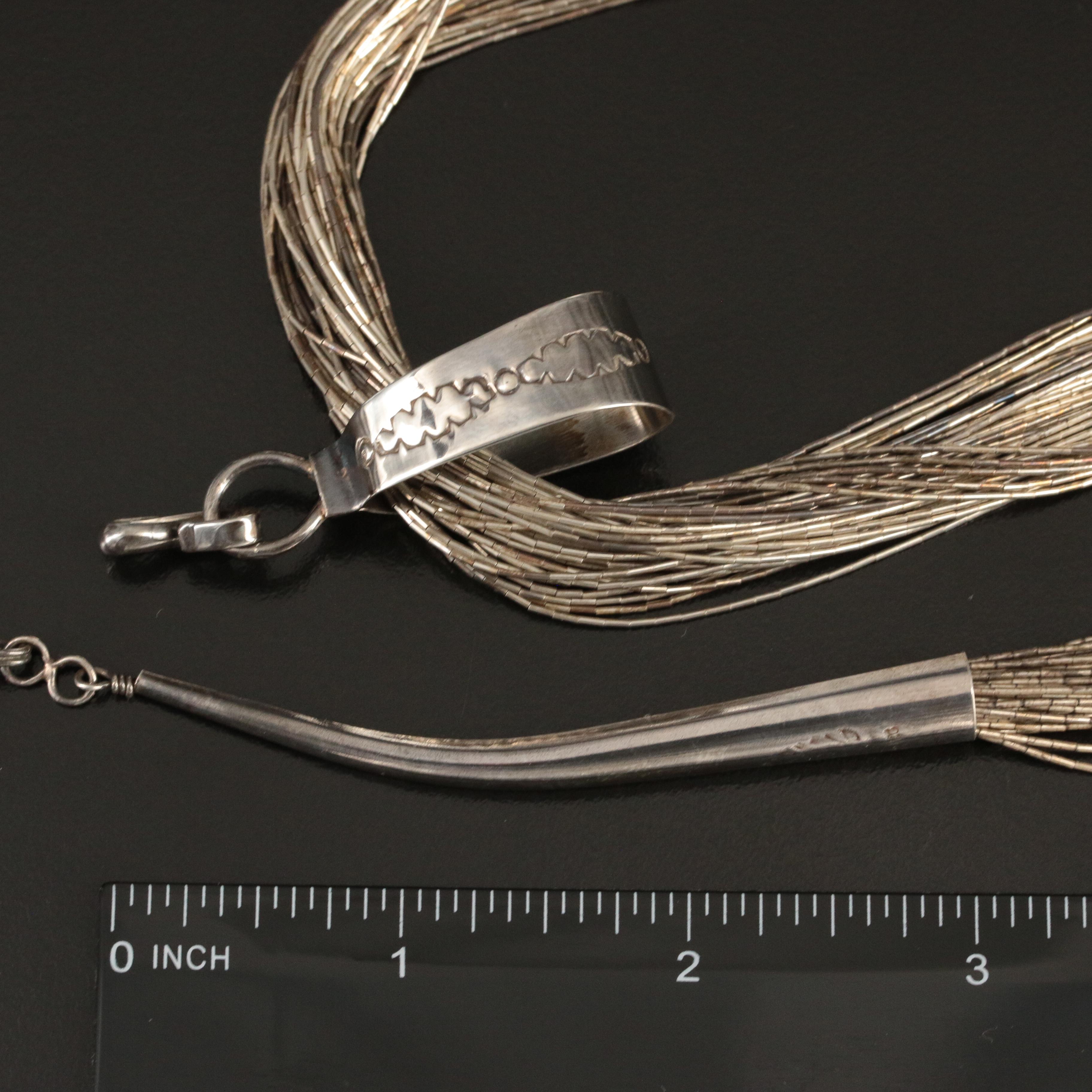 Liquid Silver Necklace