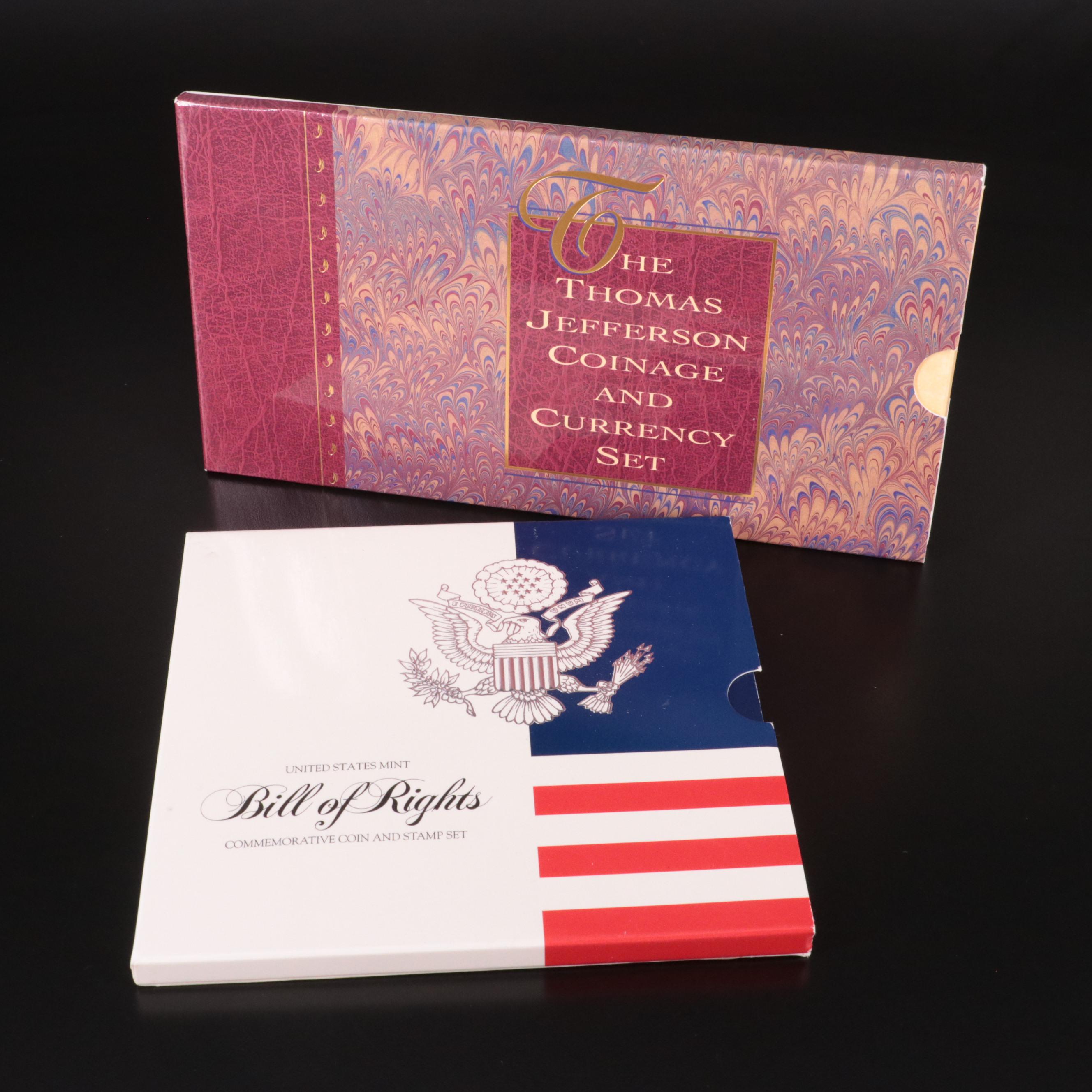 Two U.S. Commemorative Coin Sets