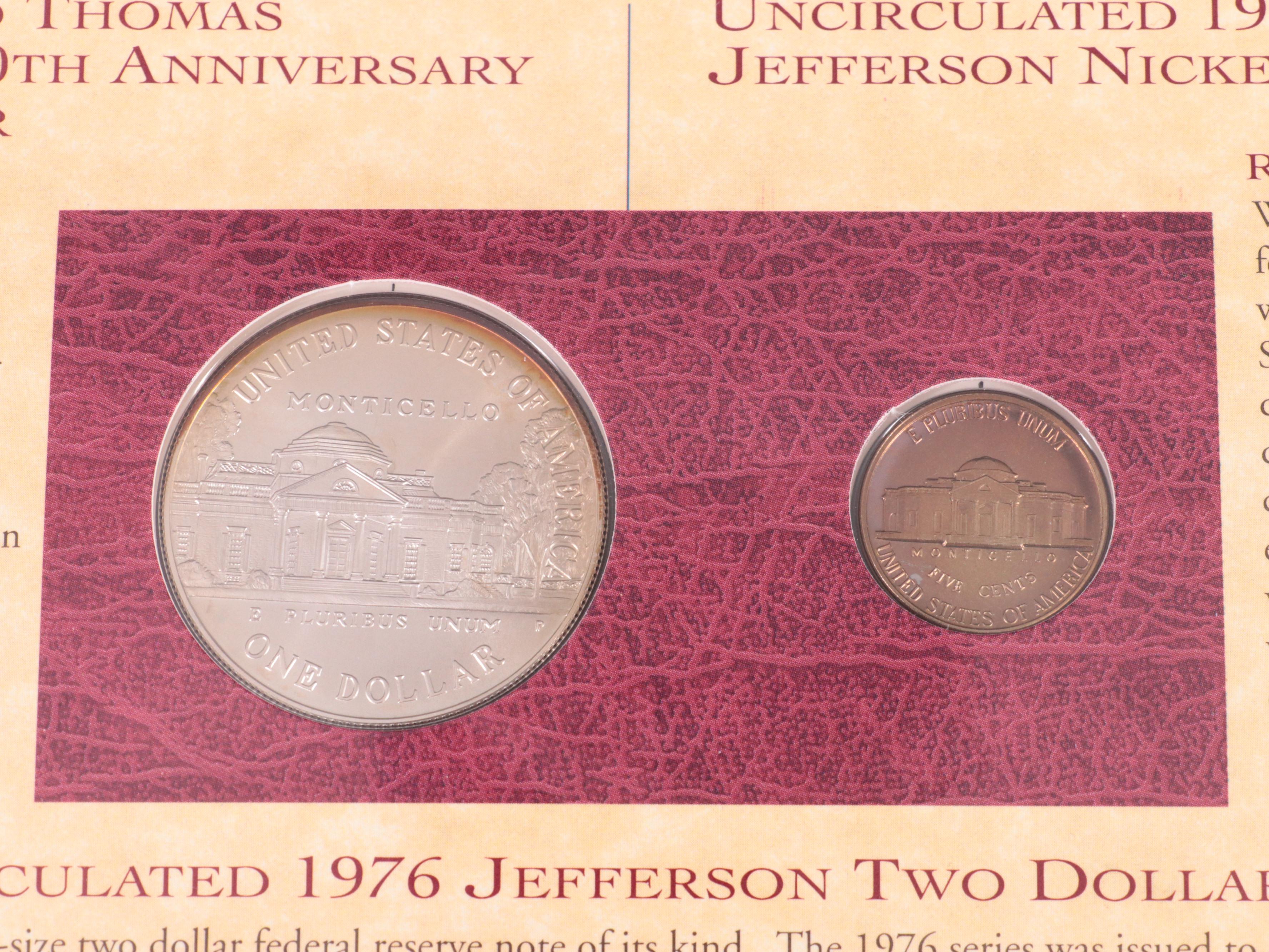Two U.S. Commemorative Coin Sets