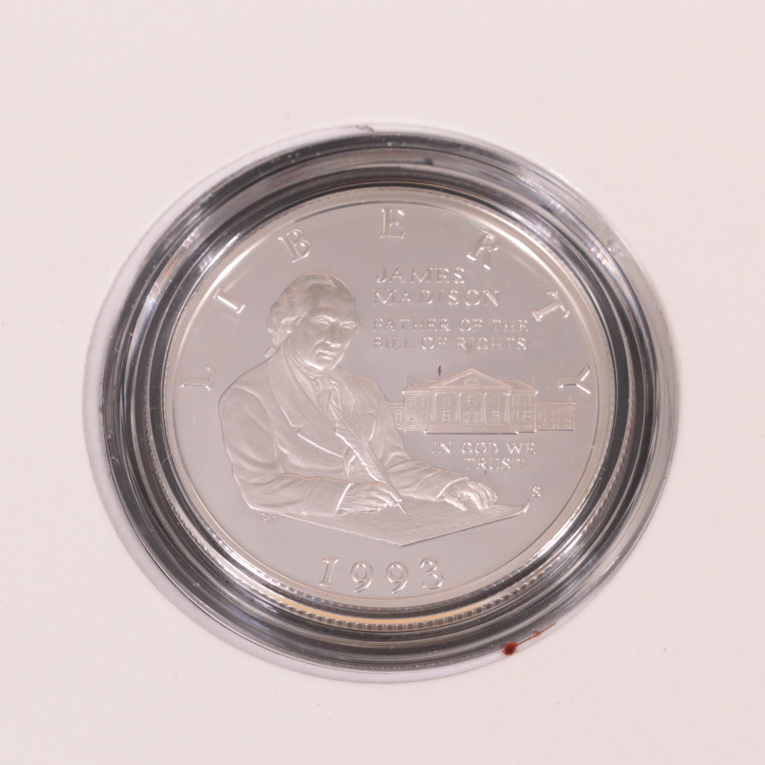Two U.S. Commemorative Coin Sets