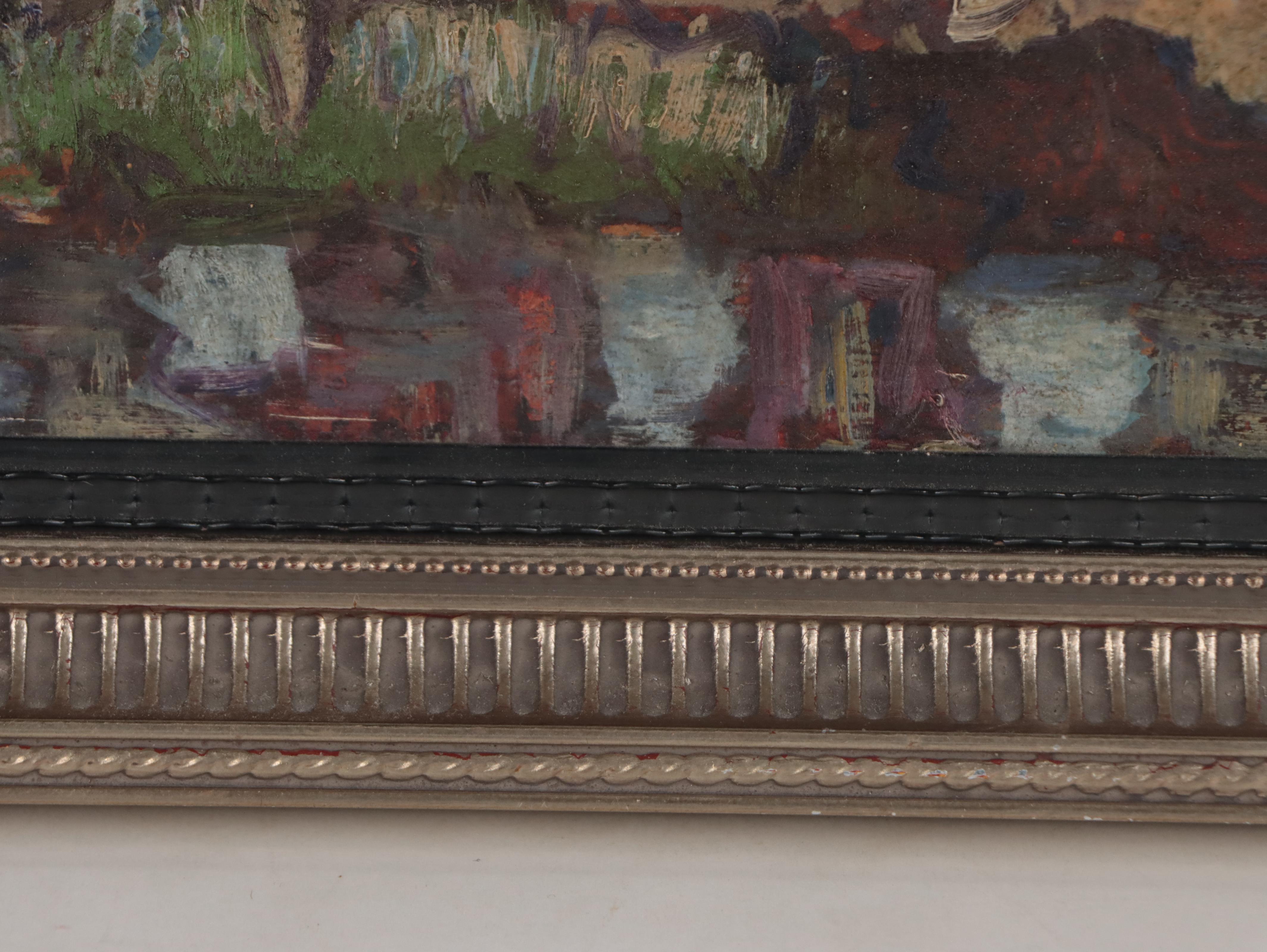 Leslie Cope Oil Painting of Horses