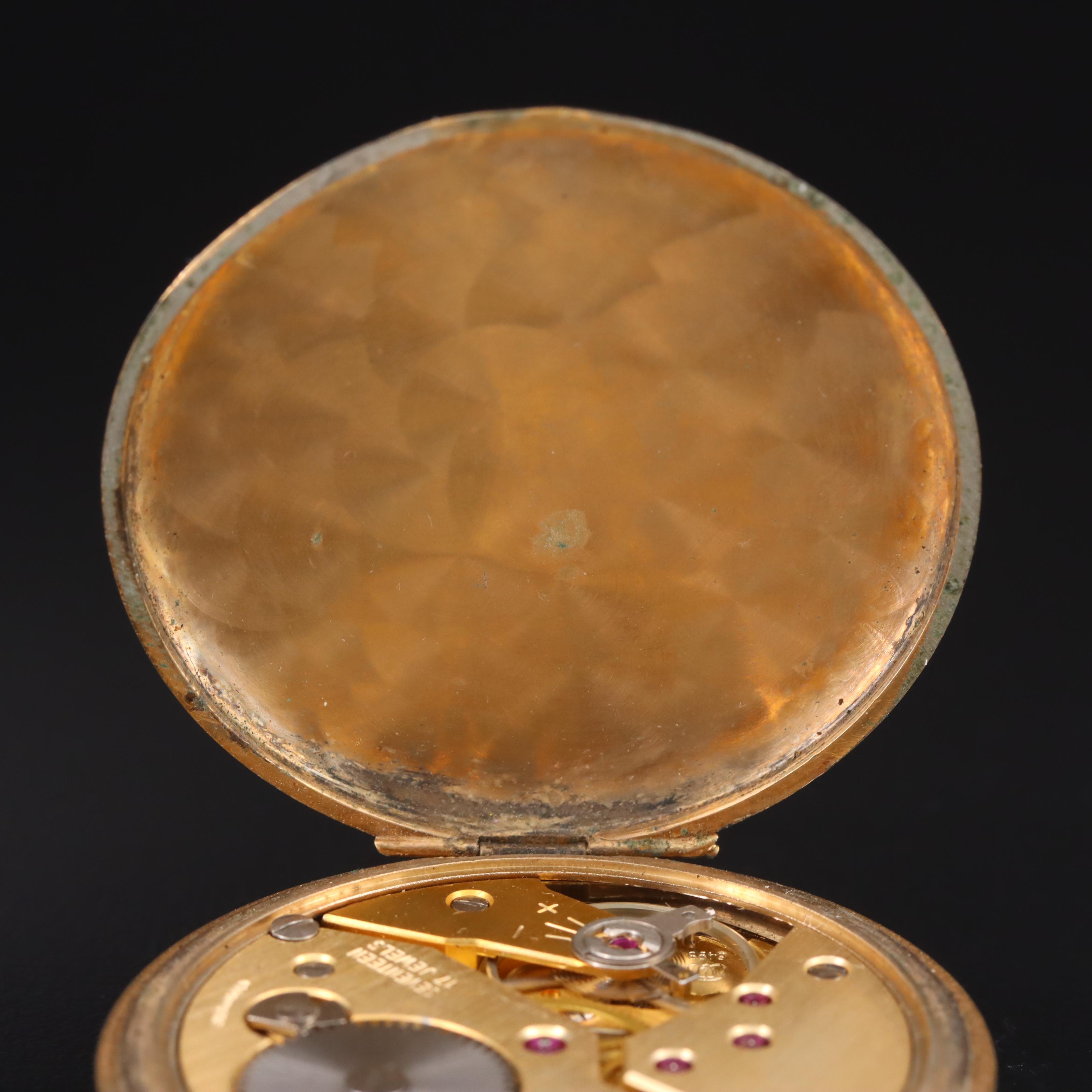 Consul Hunter Case Pocket Watch