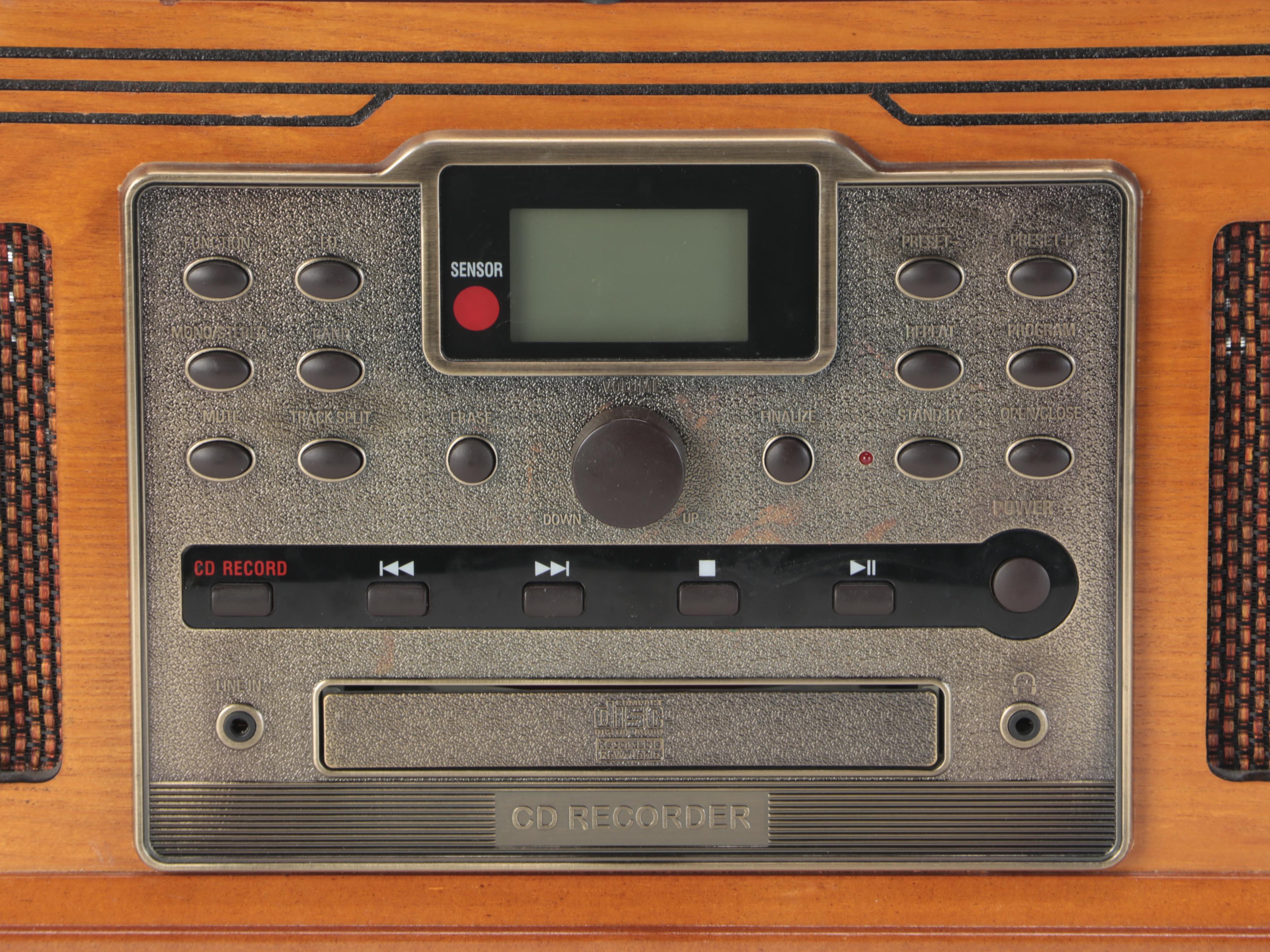 Crosley CR248 All-in-One Turntable with Songwriter CD Recorder, 2007