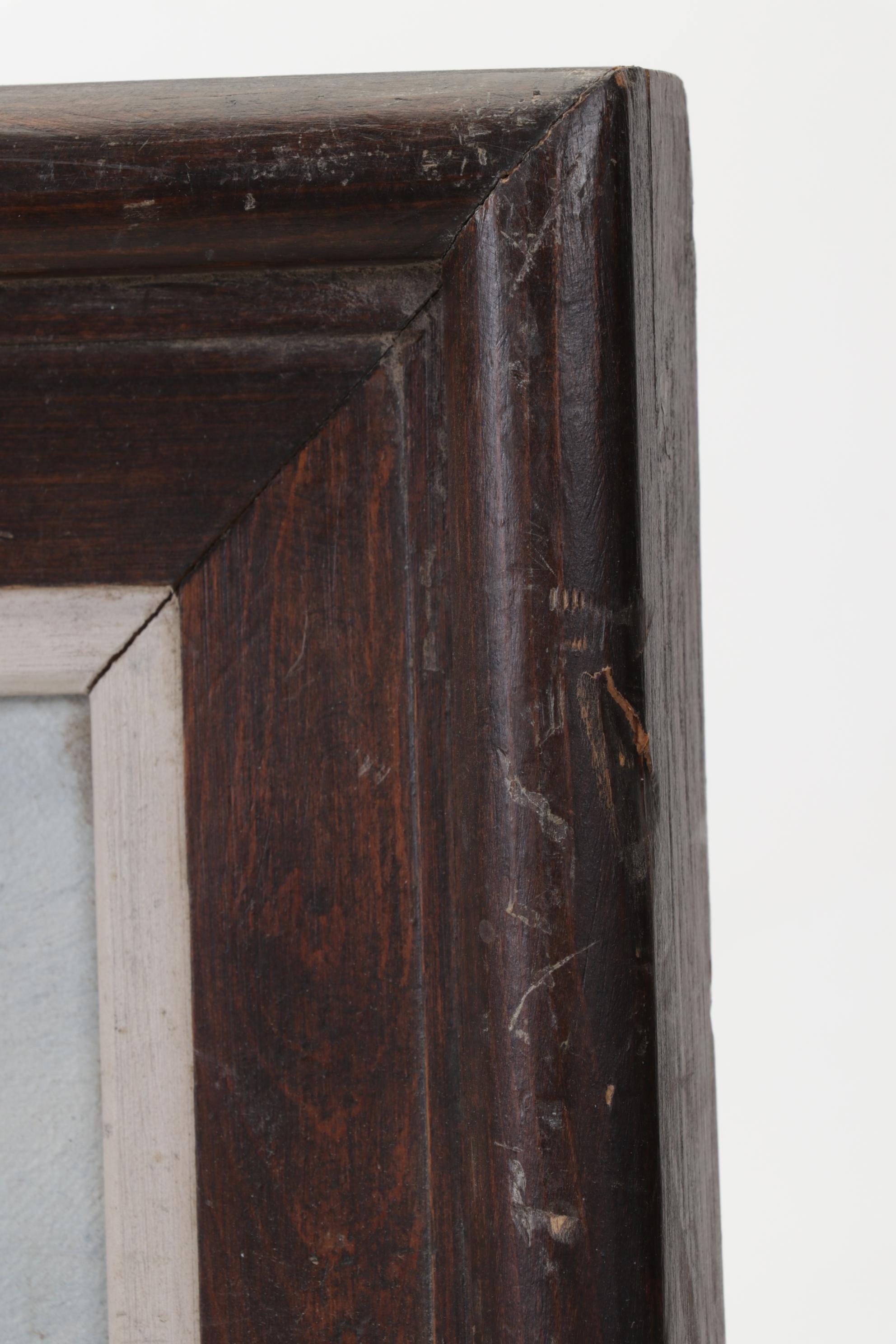 Folk Art Clown Portrait Oil Painting, Circa 1970