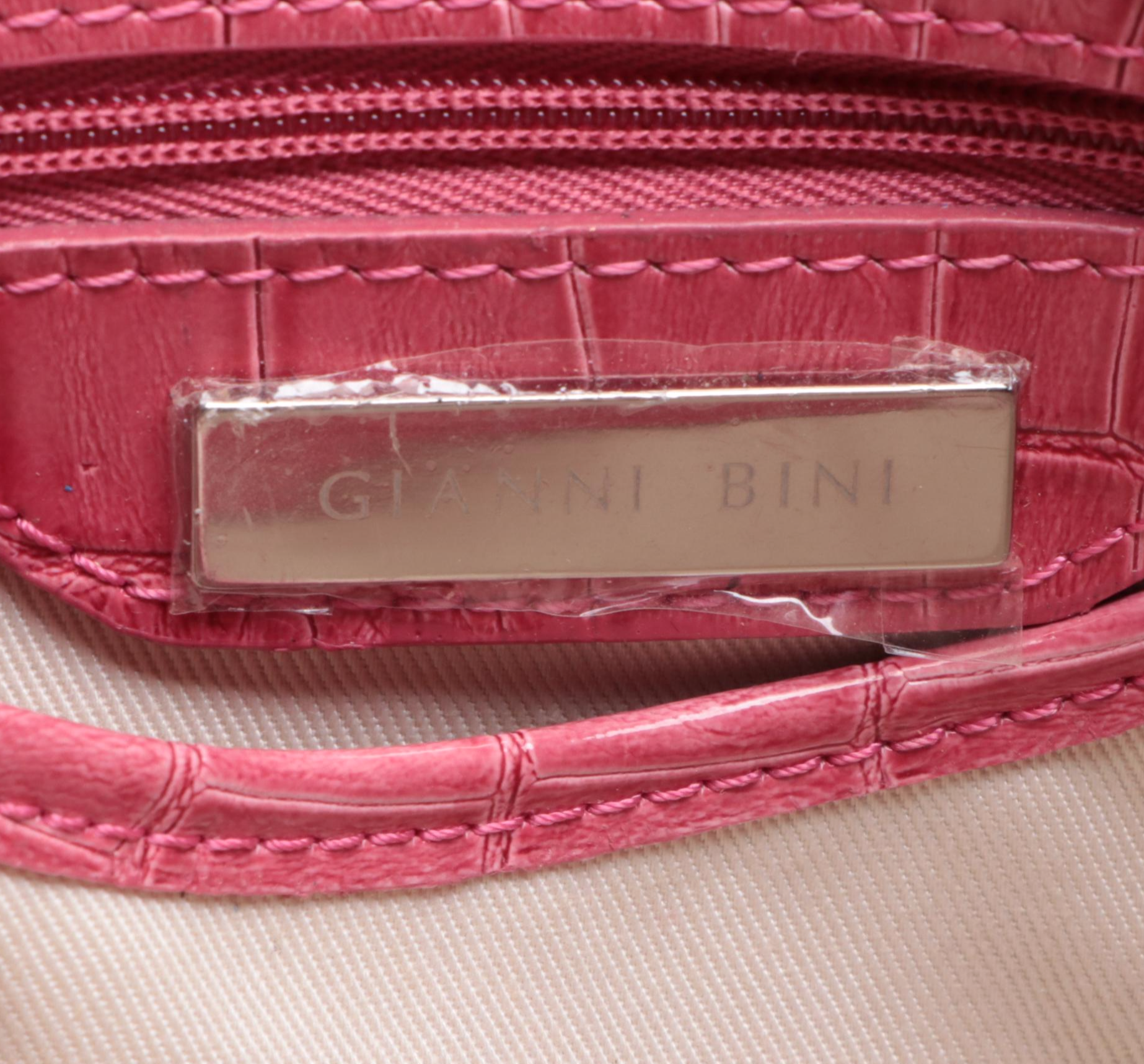 Gianni Bini Croc-Effect Shoulder Bag and BR Hobo Bag