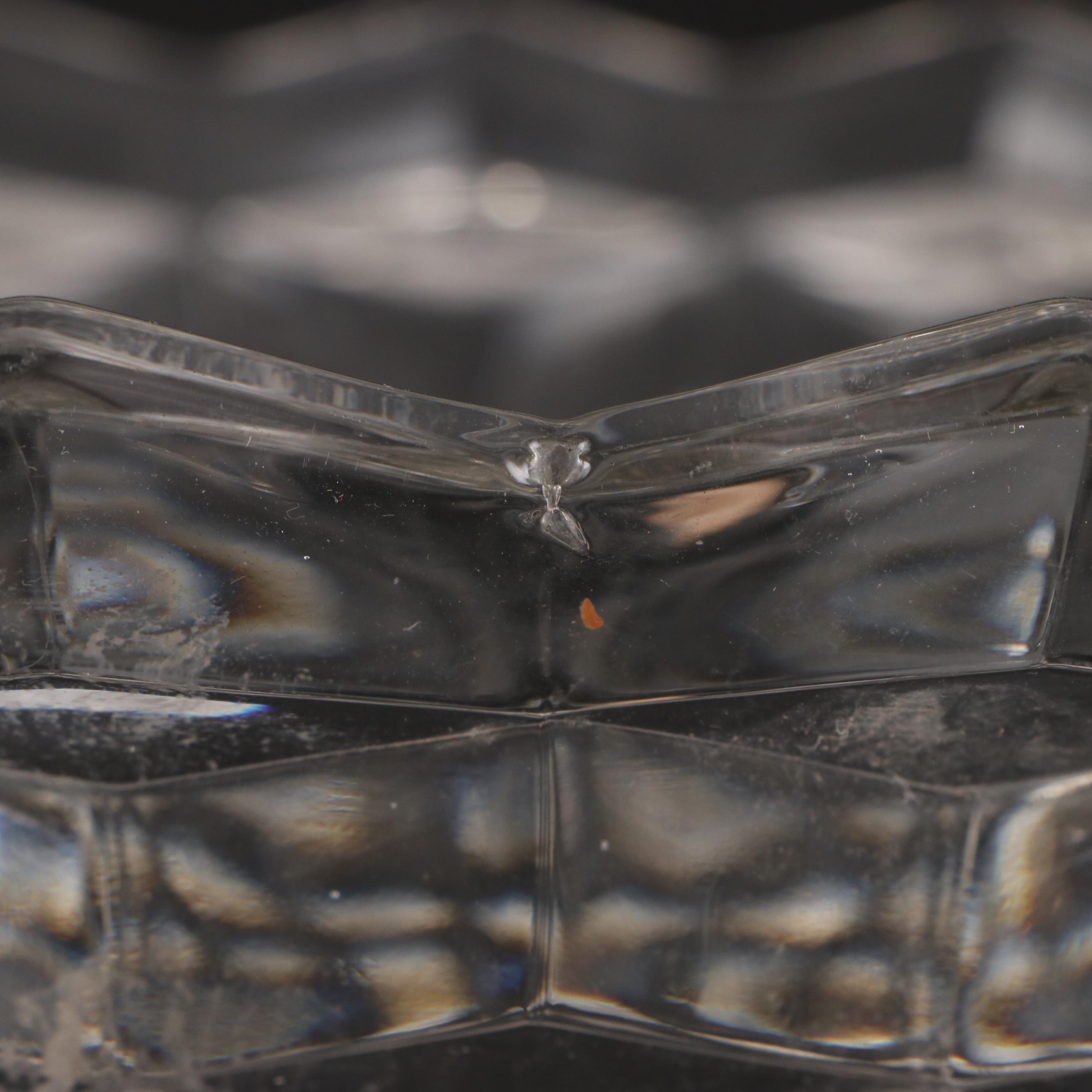 Fostoria "American Clear" Glass Punch Bowl