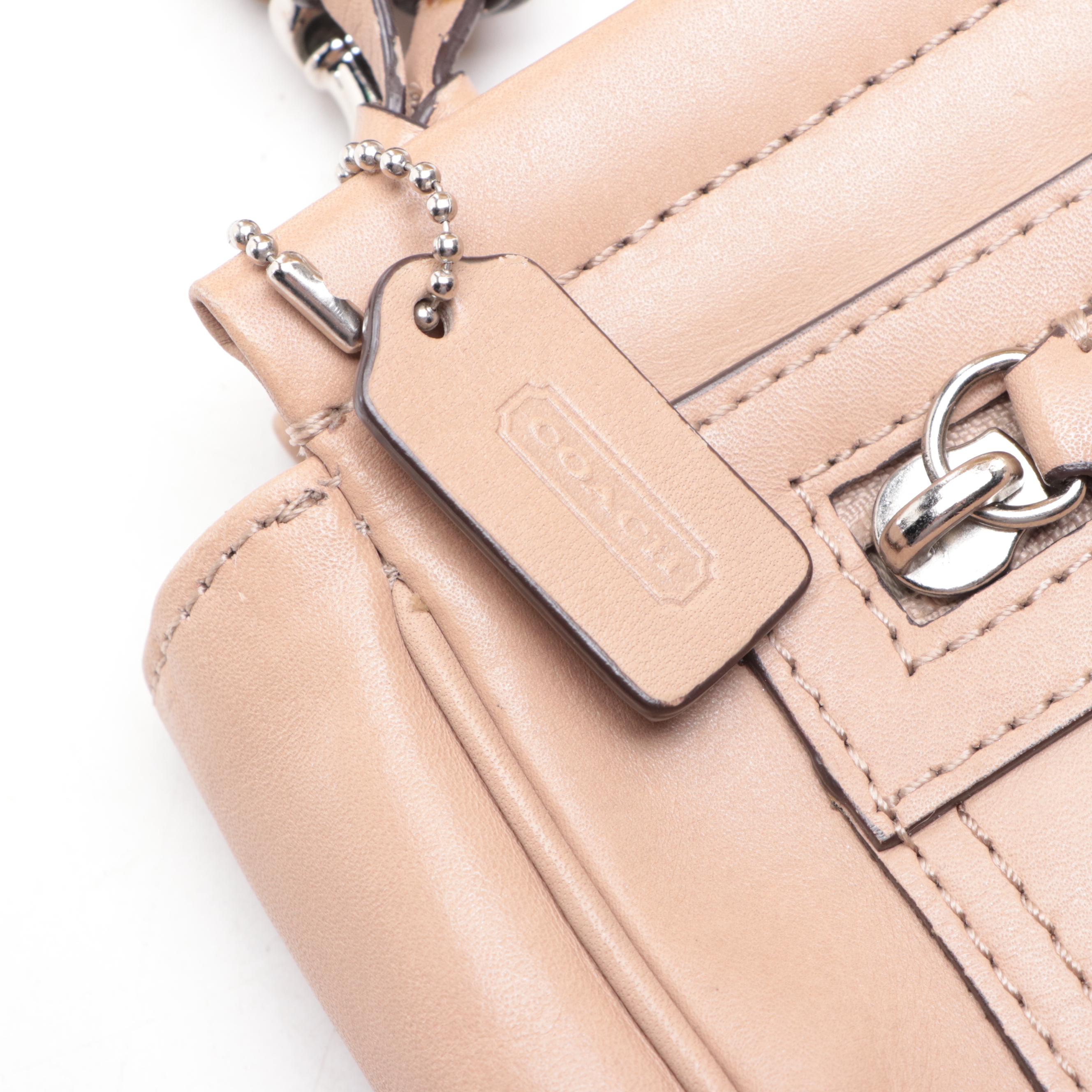 Coach Madison Isabelle Leather Shoulder Bag and Wristlets