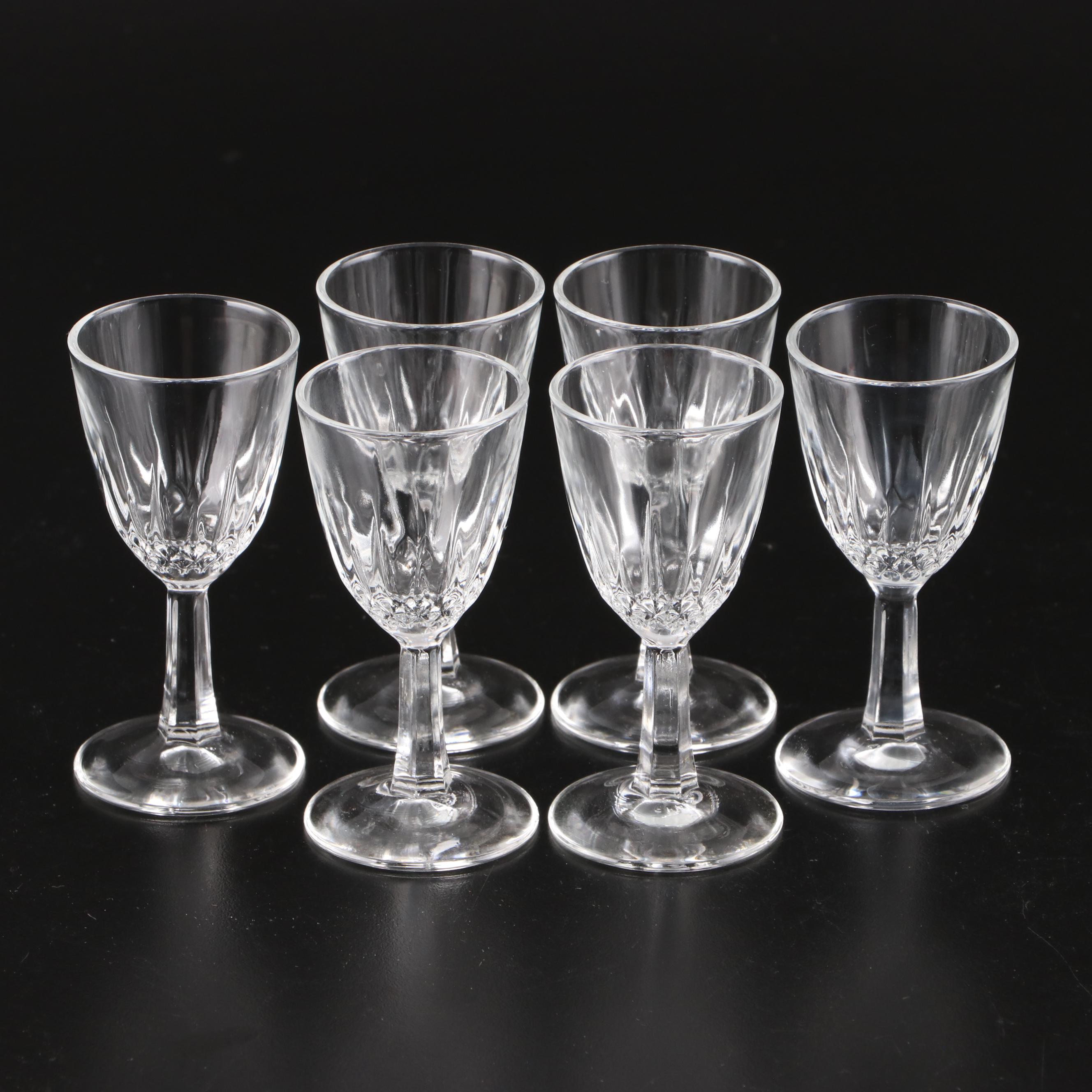 Cristal d'Arques-Durand "Diamant" and "Longchamp" Crystal Stemware