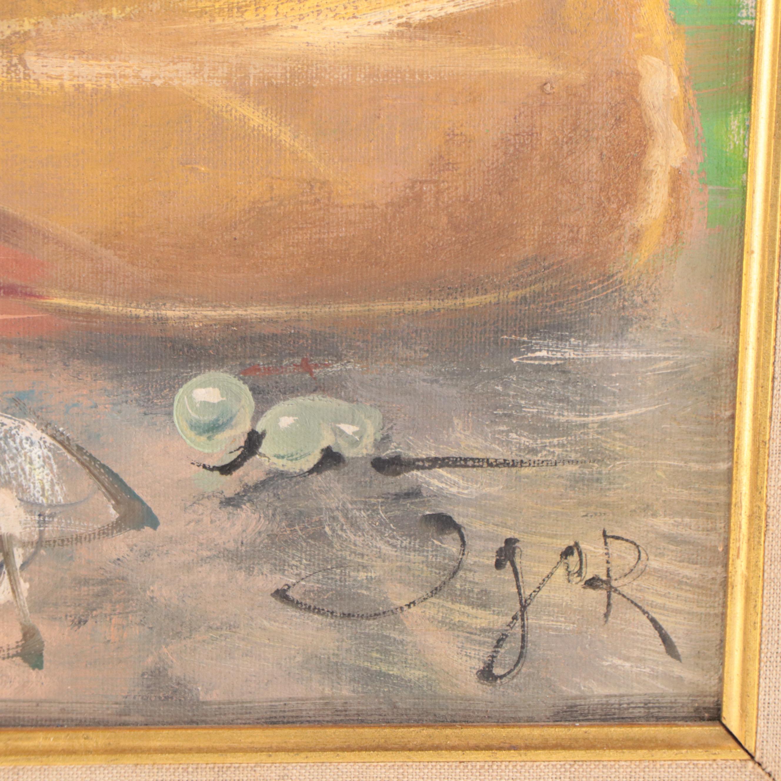 Igor Pantuhoff Portrait Oil Painting of Young Woman