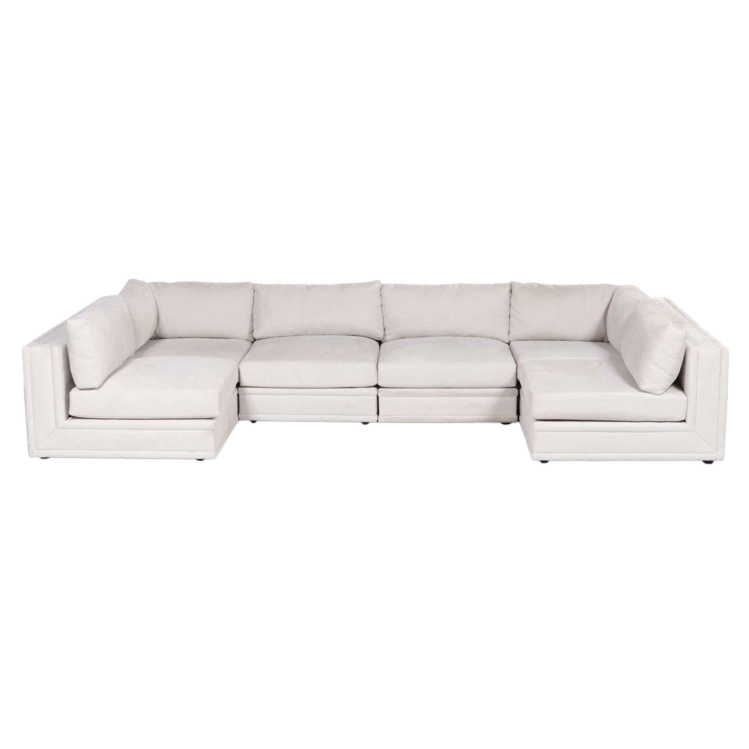 Jonathan Louis for Z Gallerie "Luka" Microfiber Six-Piece Sectional Sofa