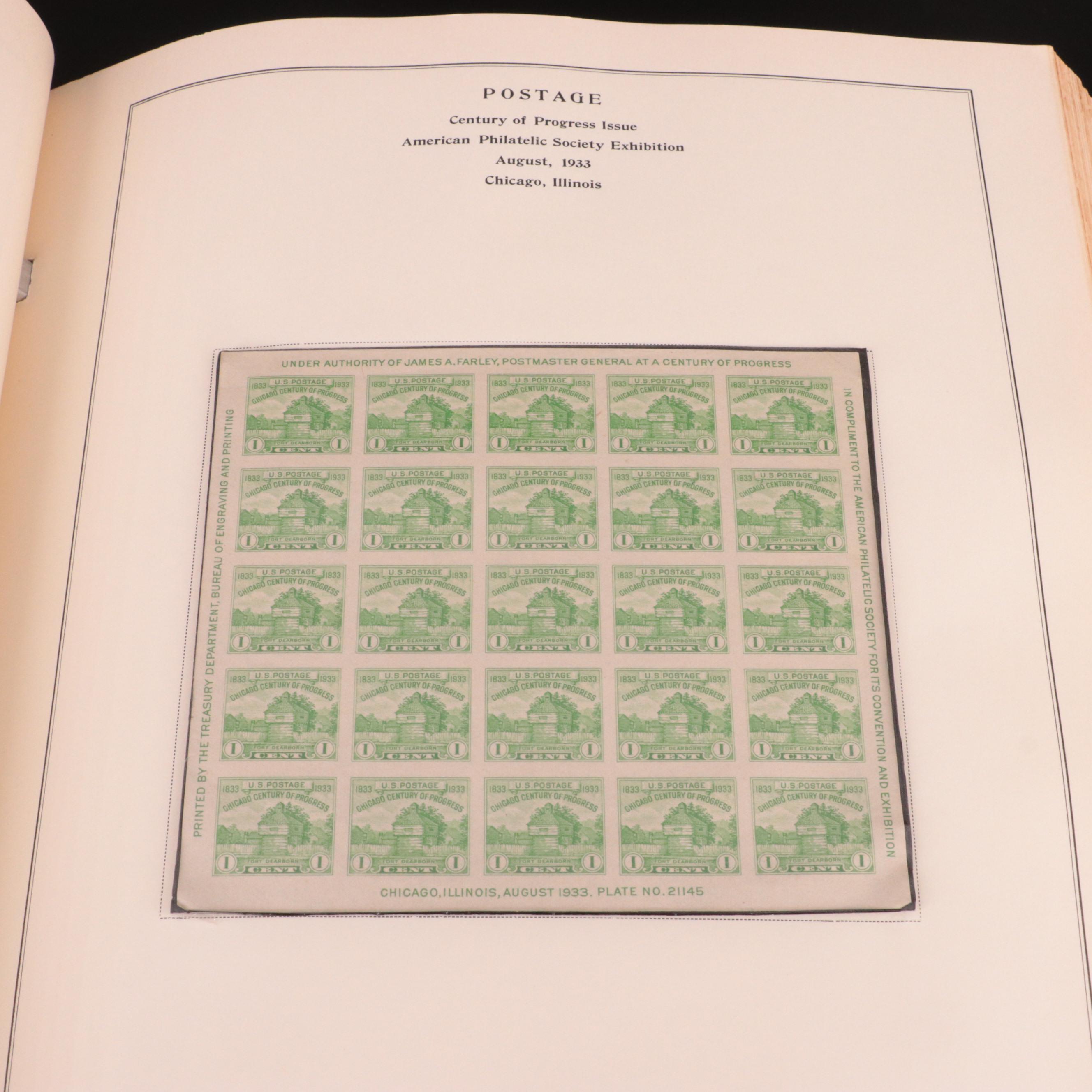 "The National Postage Stamp Album"