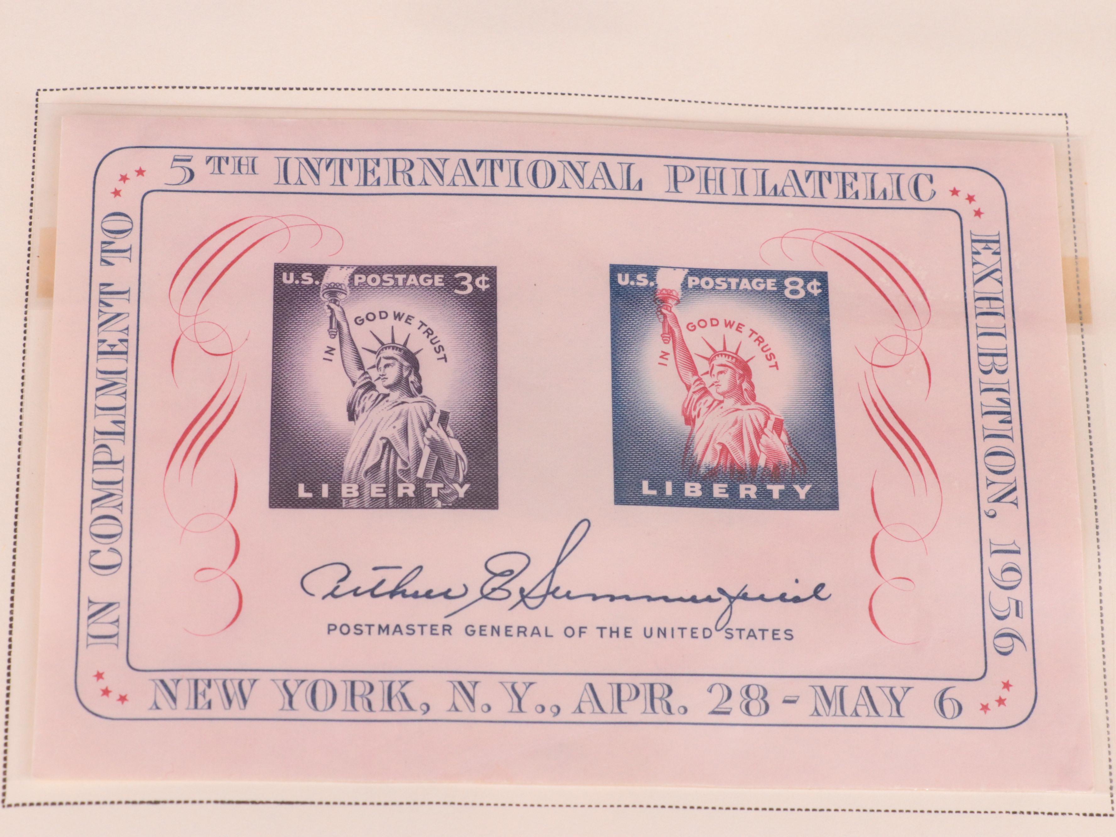 "The National Postage Stamp Album"