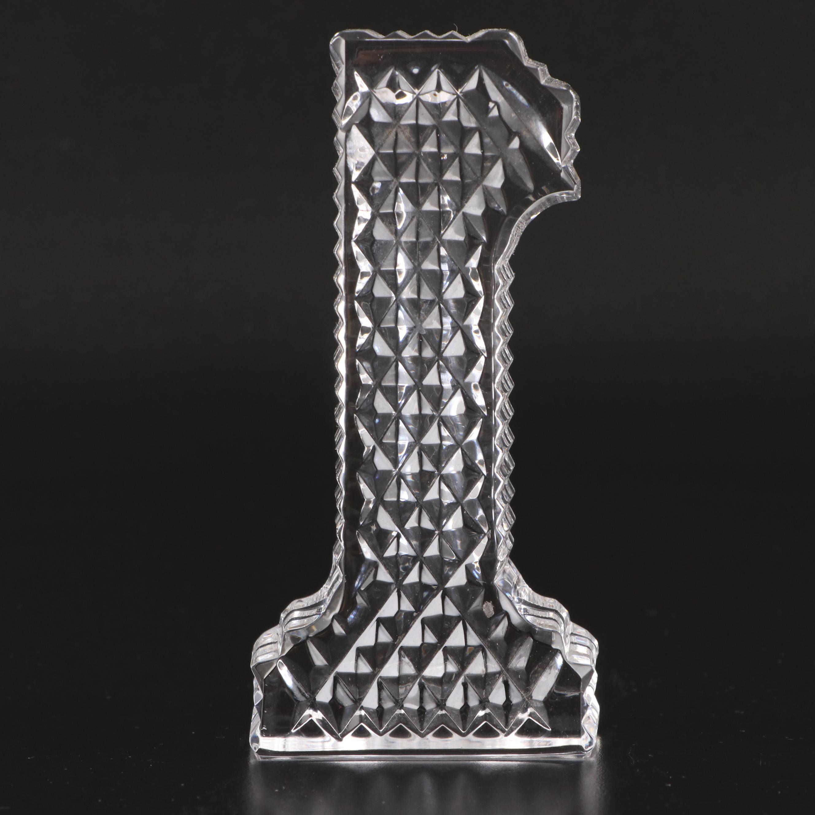 Marquis by Waterford "Brookside" Crystal Wine Glasses with Bells and Figurine