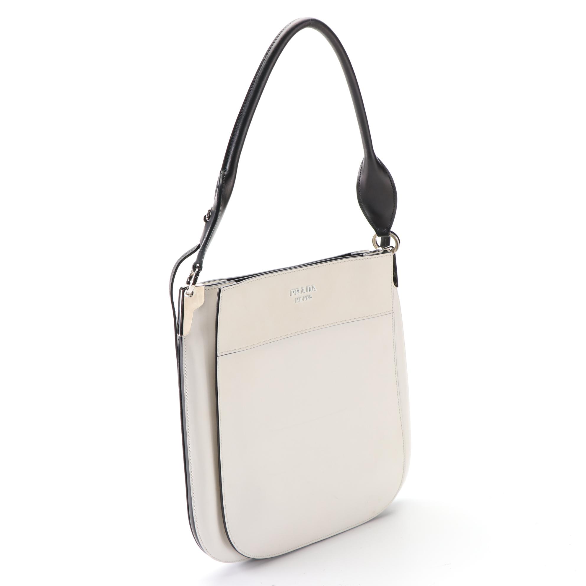 Prada Margit Shoulder Bag in Calfskin Leather
