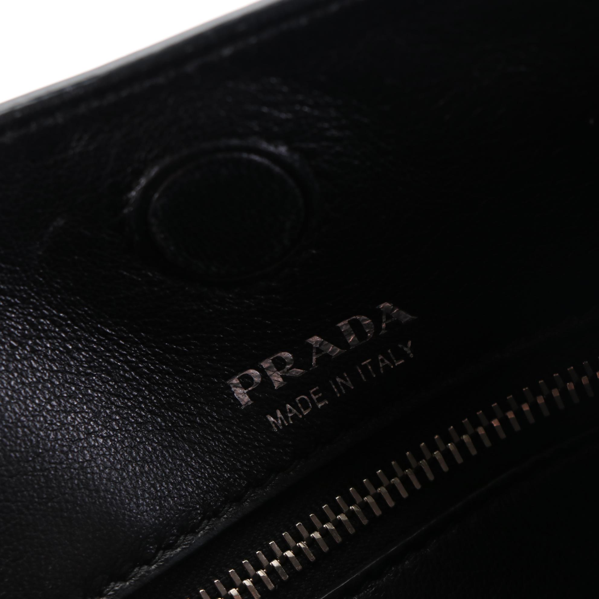 Prada Margit Shoulder Bag in Calfskin Leather