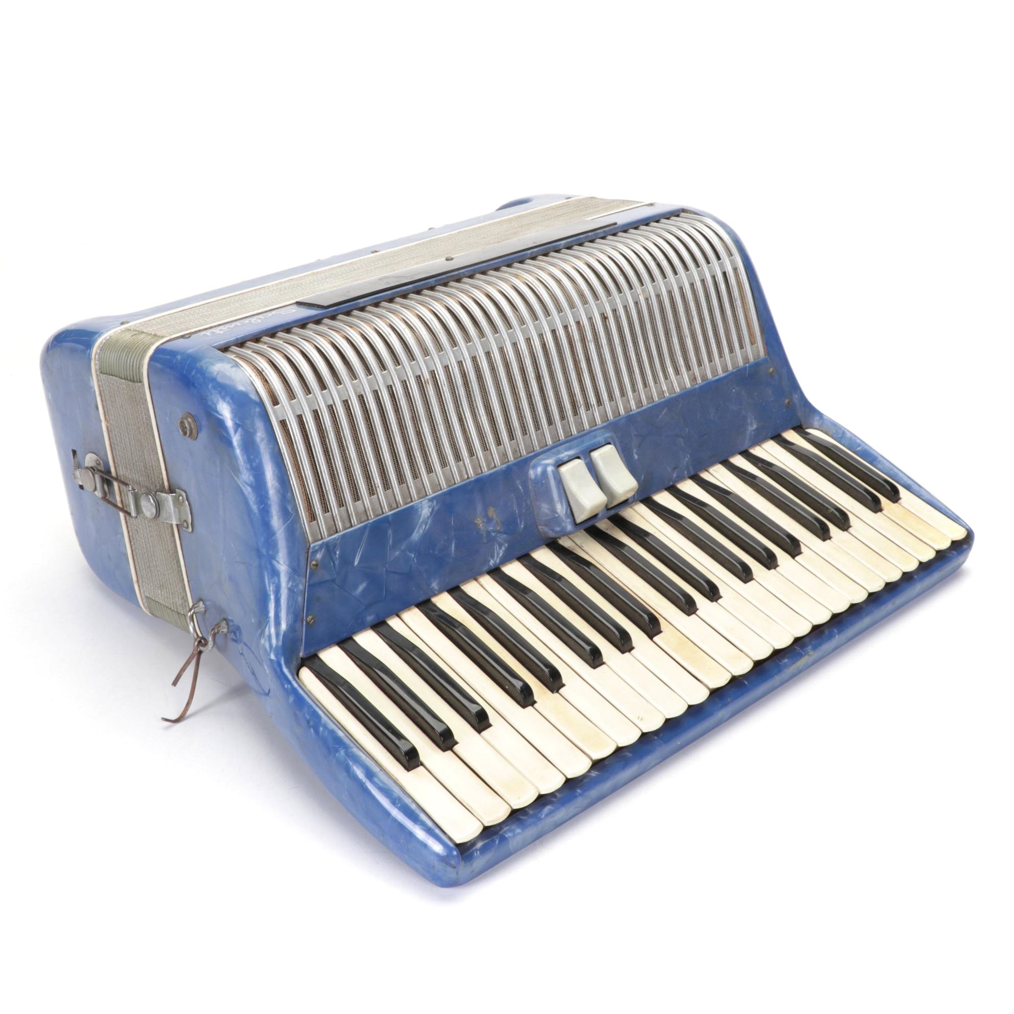 Salanti Italian Piano Accordion, Mid-20th Century