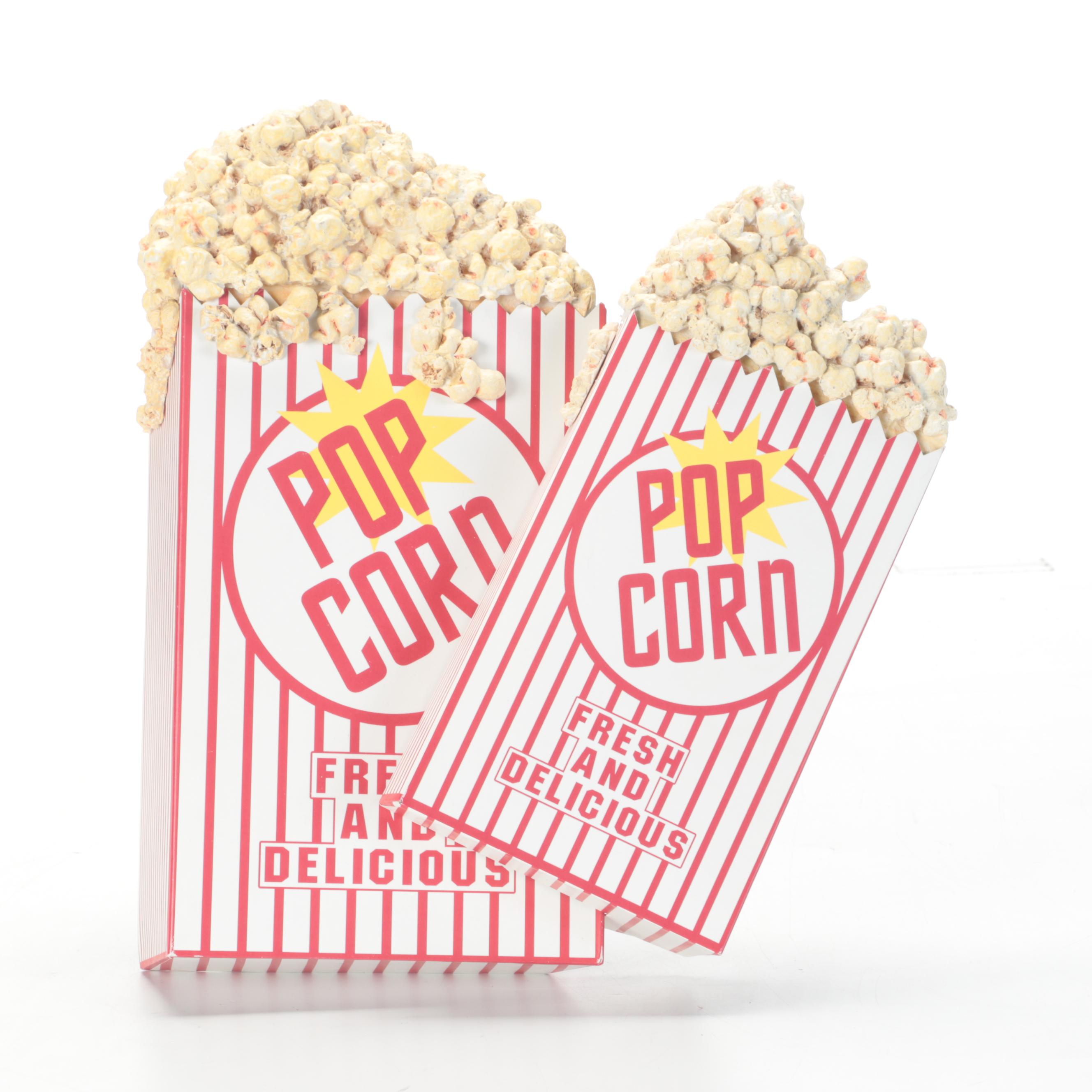 Movie Reels, Plastic Coca Cola Fridge with Popcorn and Clapperboard Props