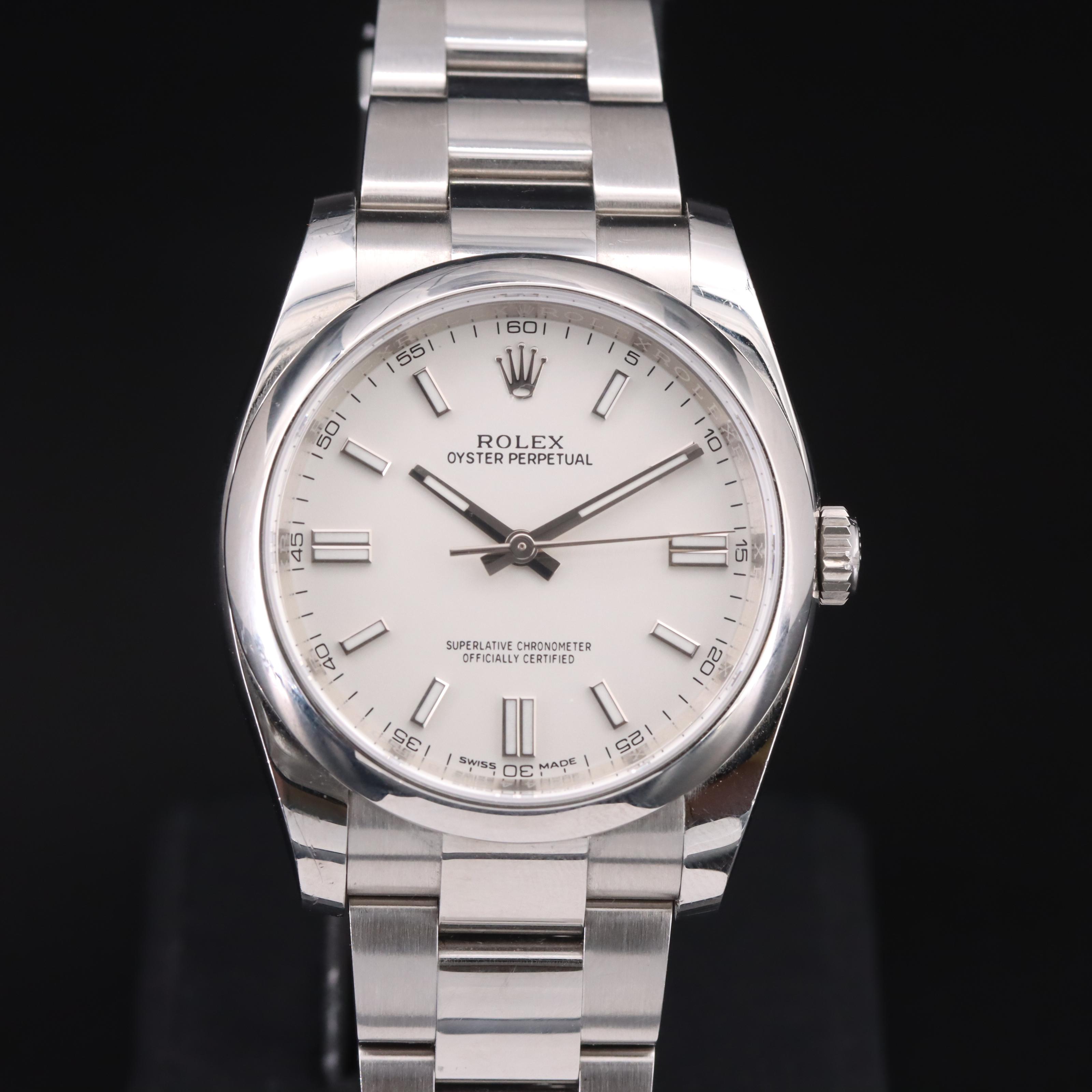 Rolex Oyster Perpetual 36 Stainless Steel Watch