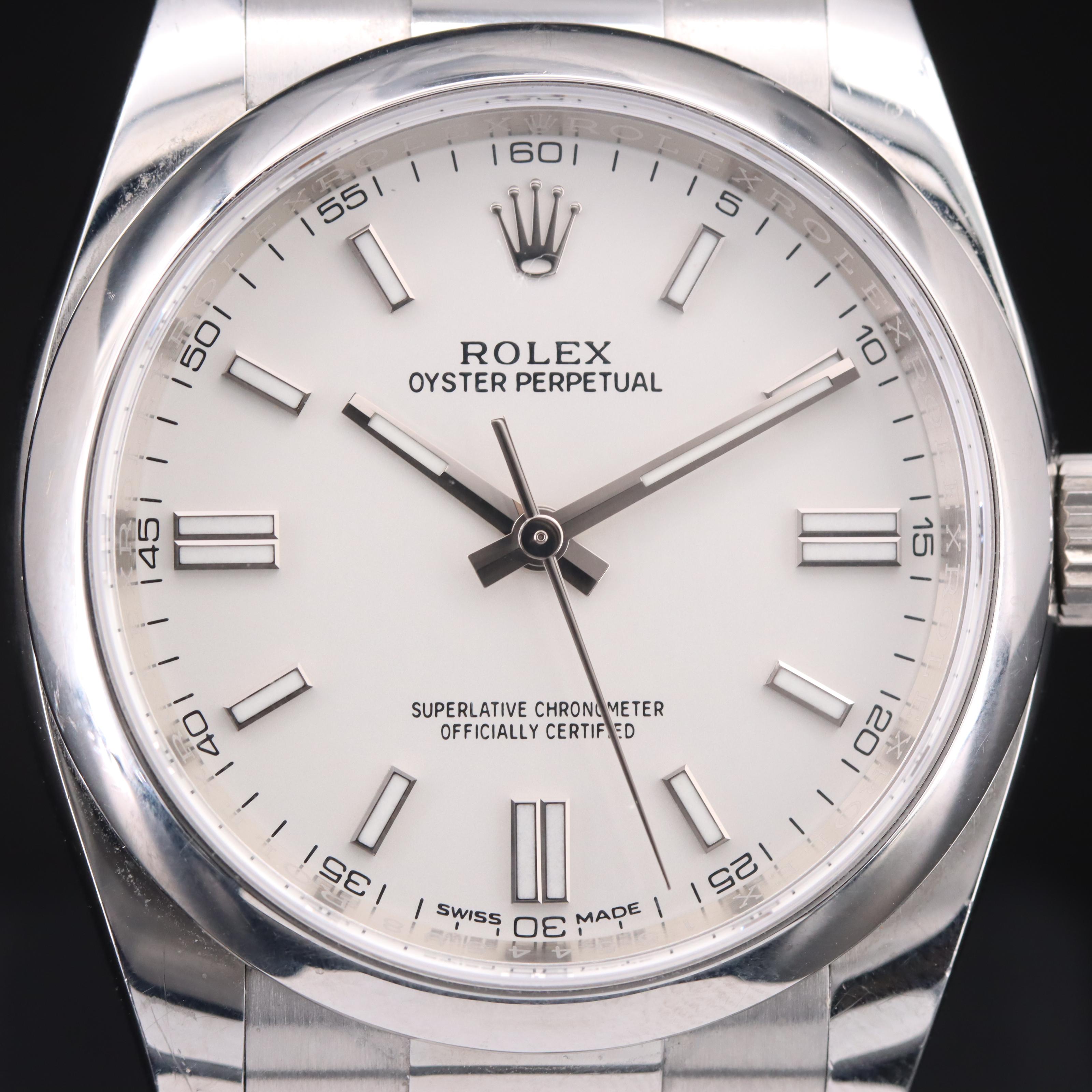 Rolex Oyster Perpetual 36 Stainless Steel Watch