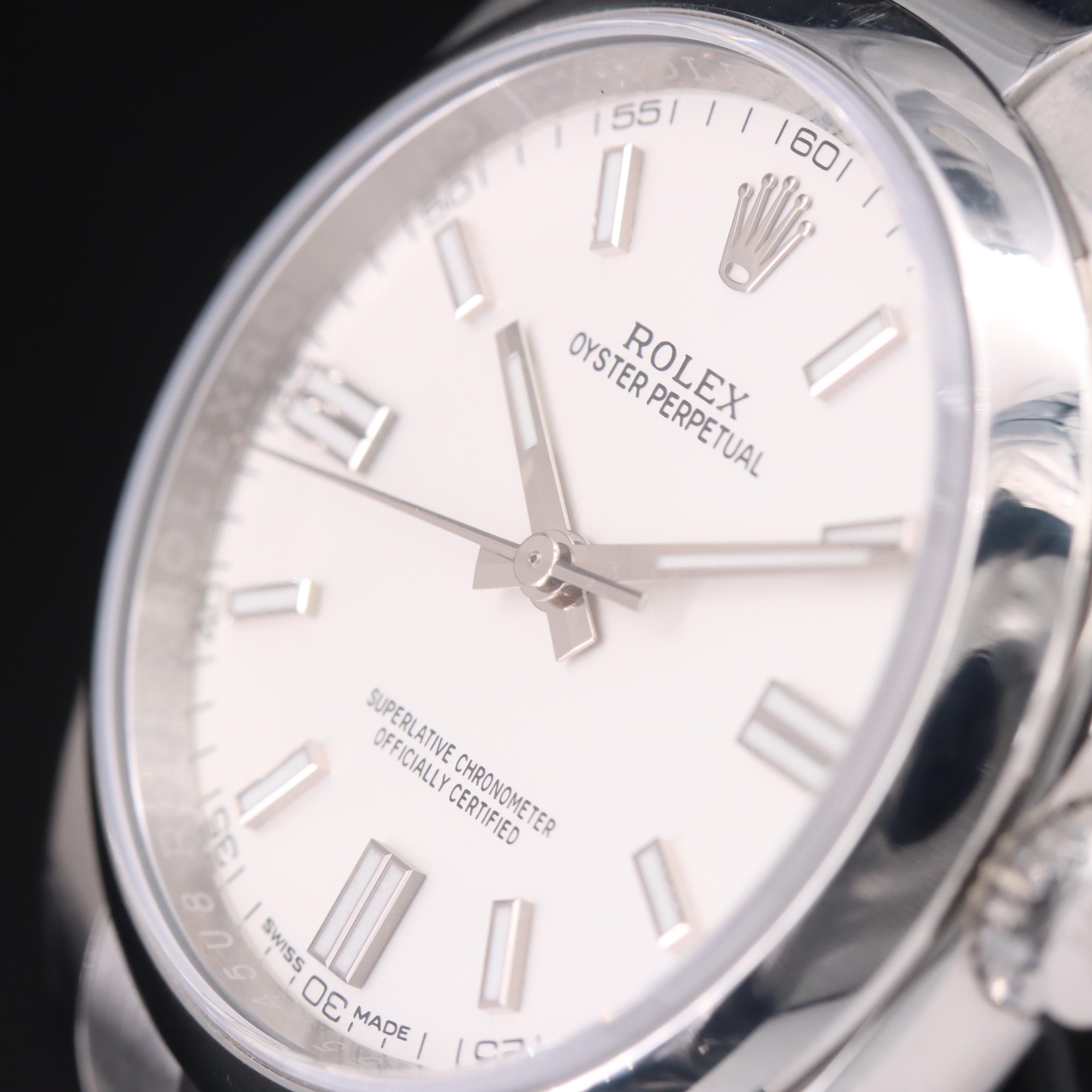 Rolex Oyster Perpetual 36 Stainless Steel Watch