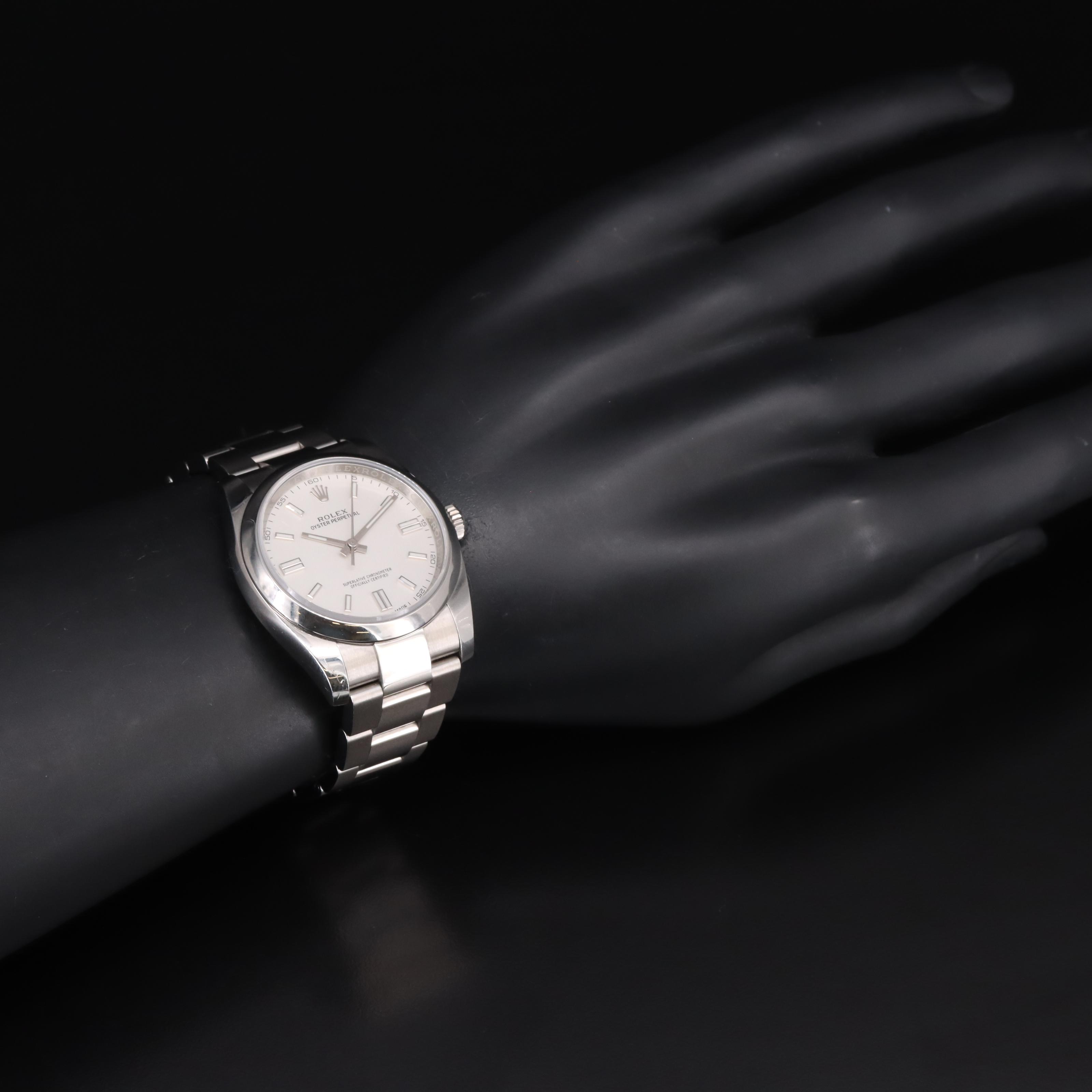 Rolex Oyster Perpetual 36 Stainless Steel Watch