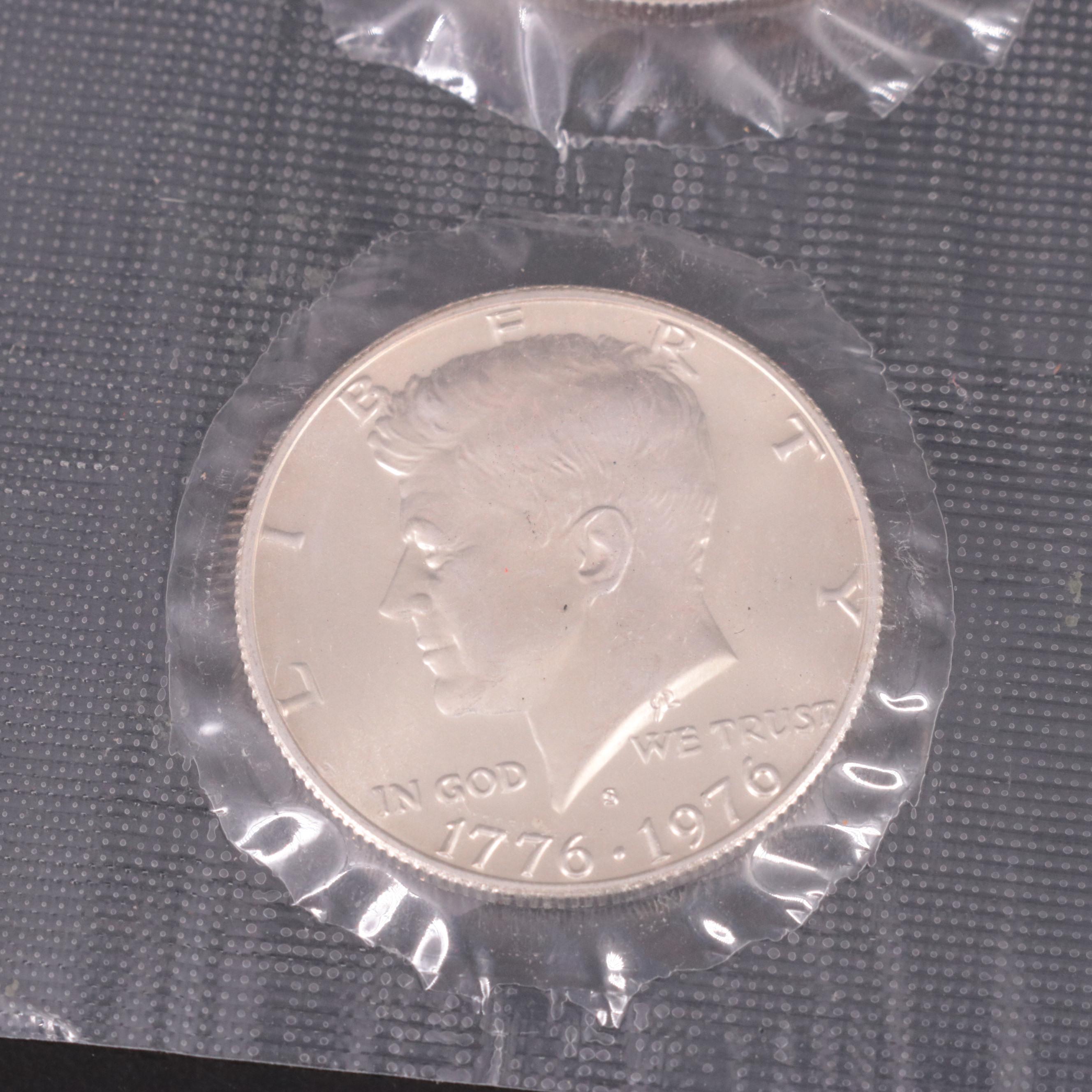 Group of Eleven 1976 Three Piece Silver Bicentennial Uncirculated Sets