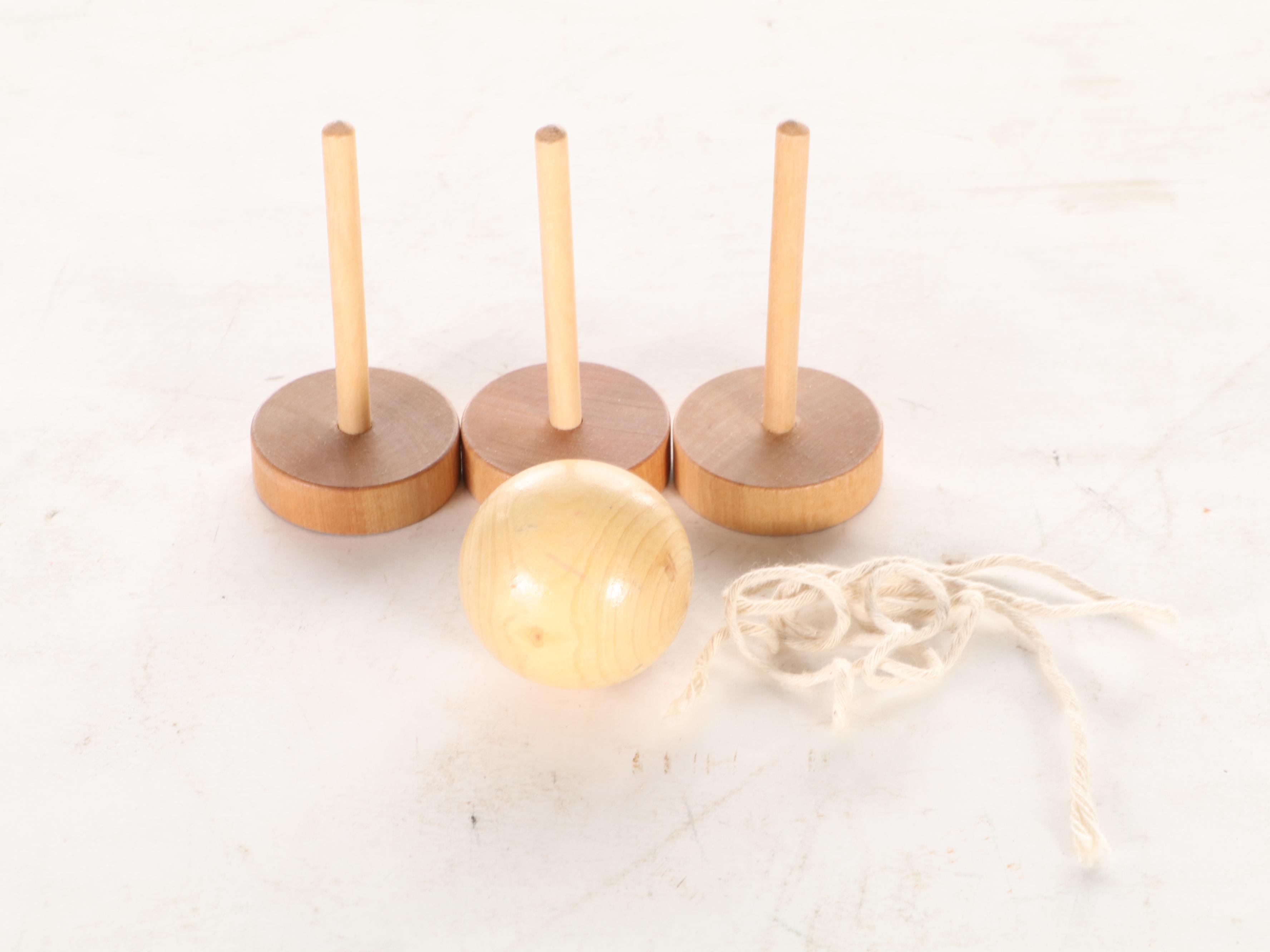 Wooden Skittles Game by Berea College Crafts