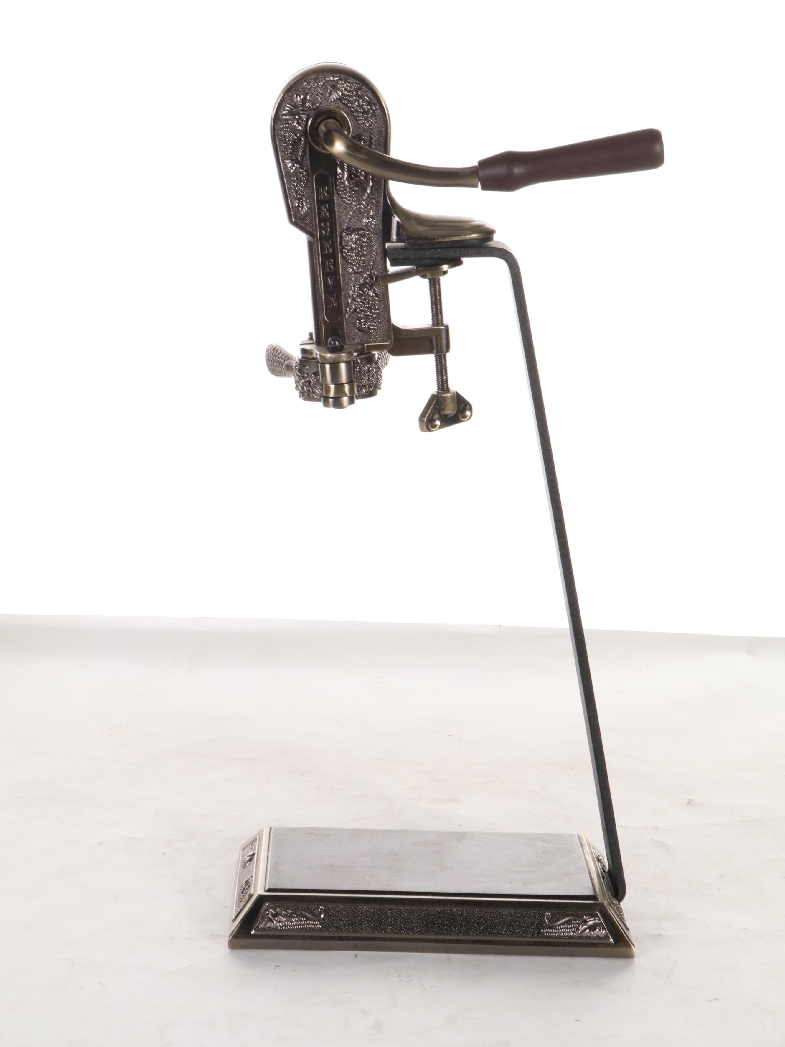 Table Top Wine Opener with Metal Wine Racks