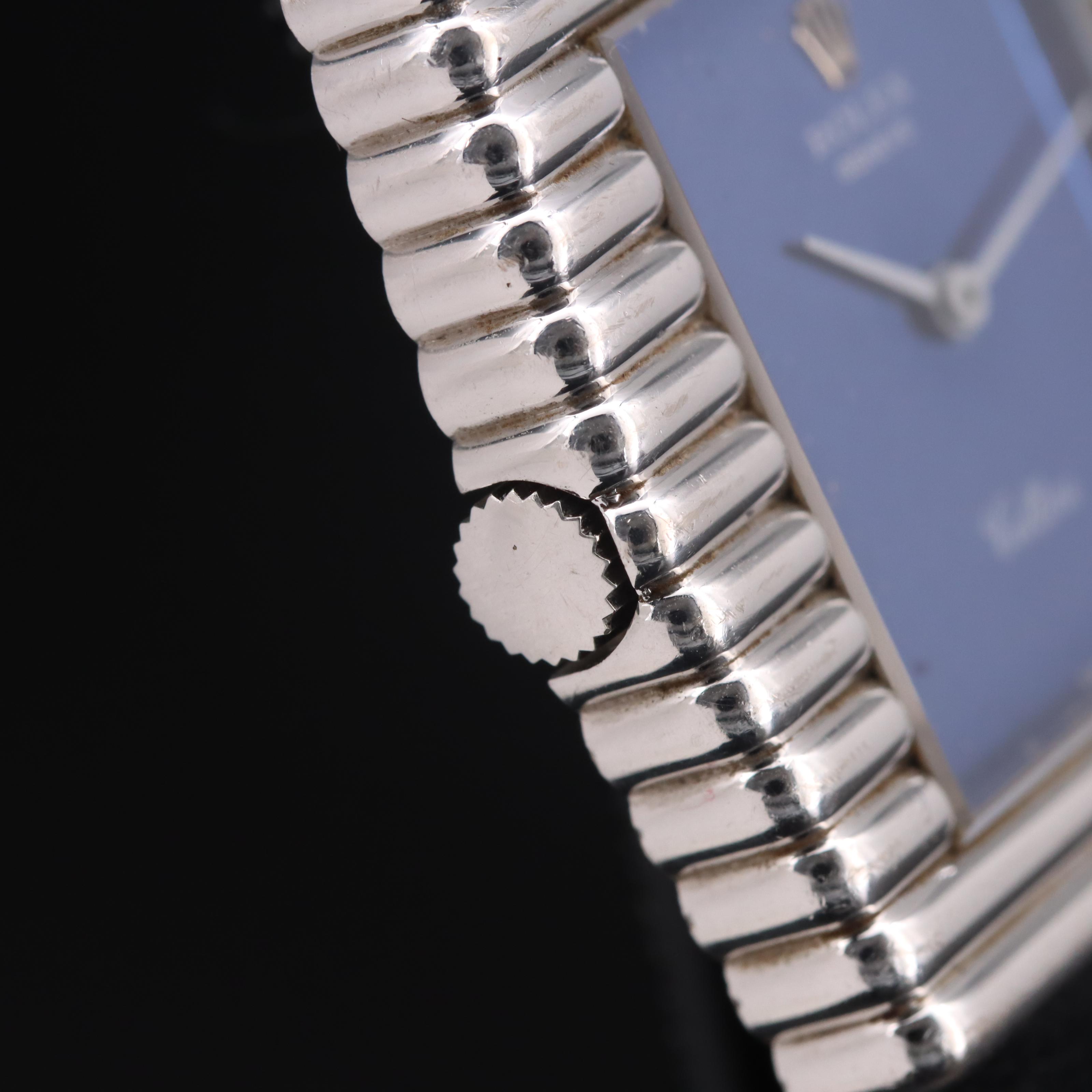 1973 Rolex "King Midas" Cellini 18K Lapis Lazuli Watch