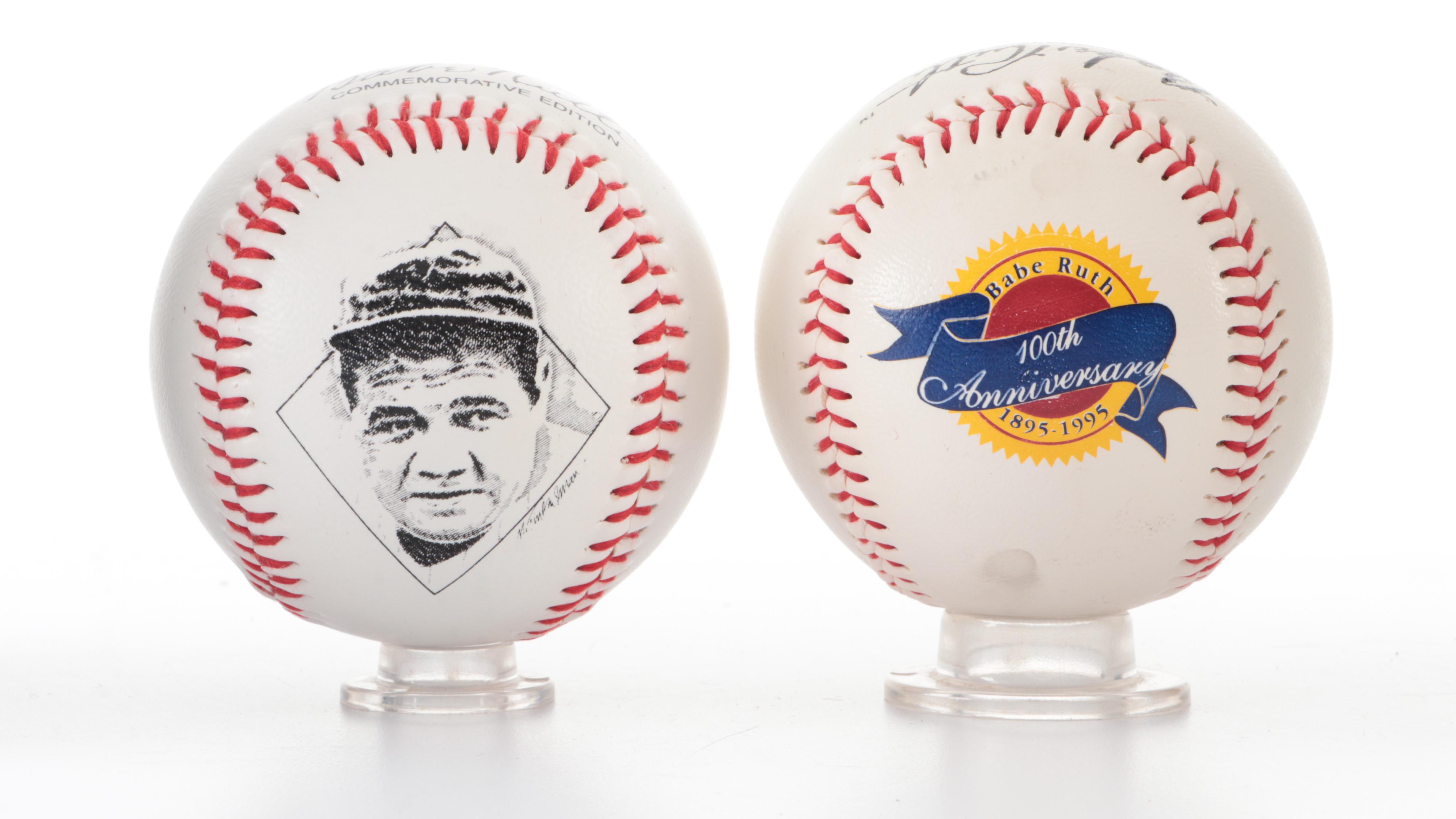 Babe Ruth Facsimile Signed Giclées with Golden Legends Card, and More