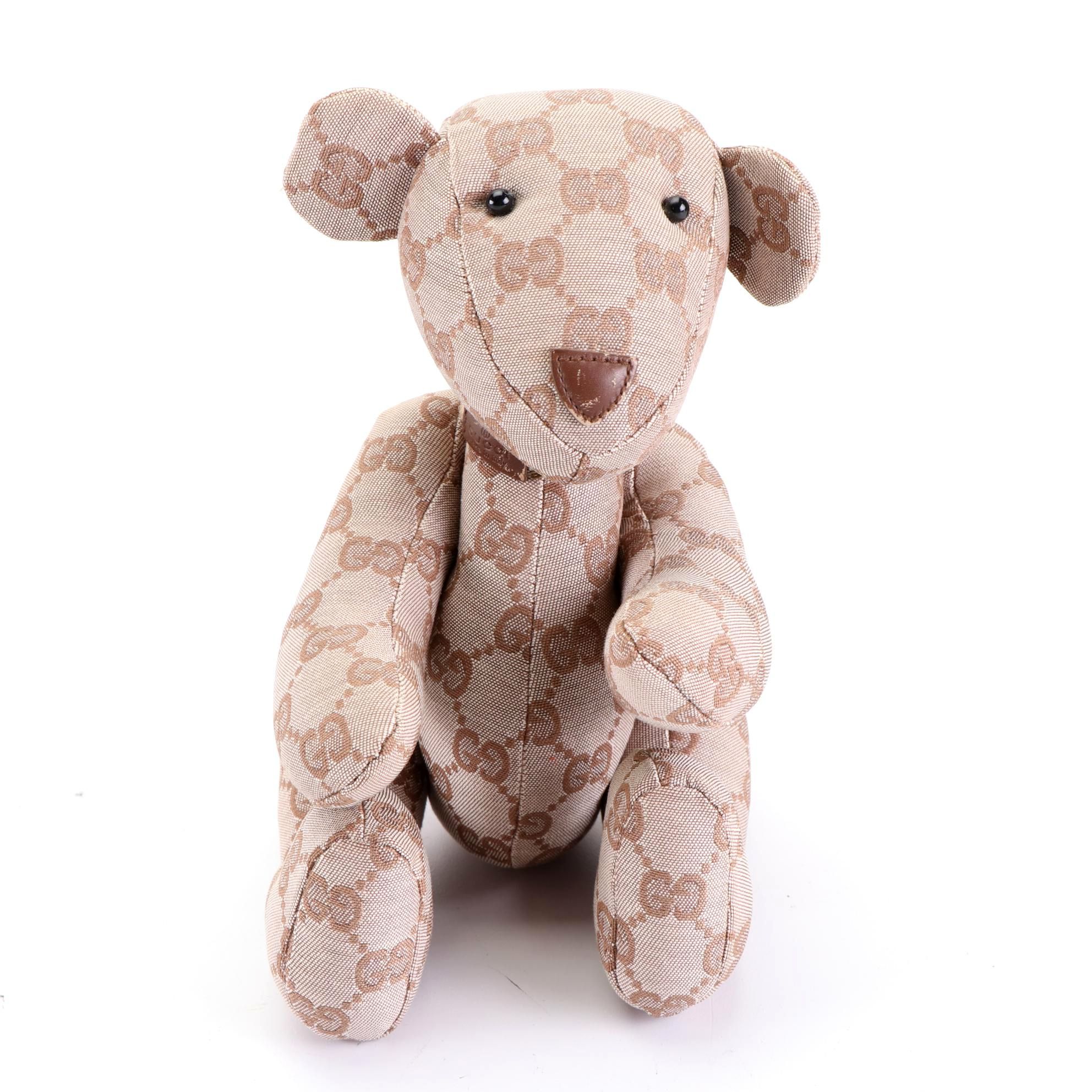Gucci GG Canvas Teddy Bear