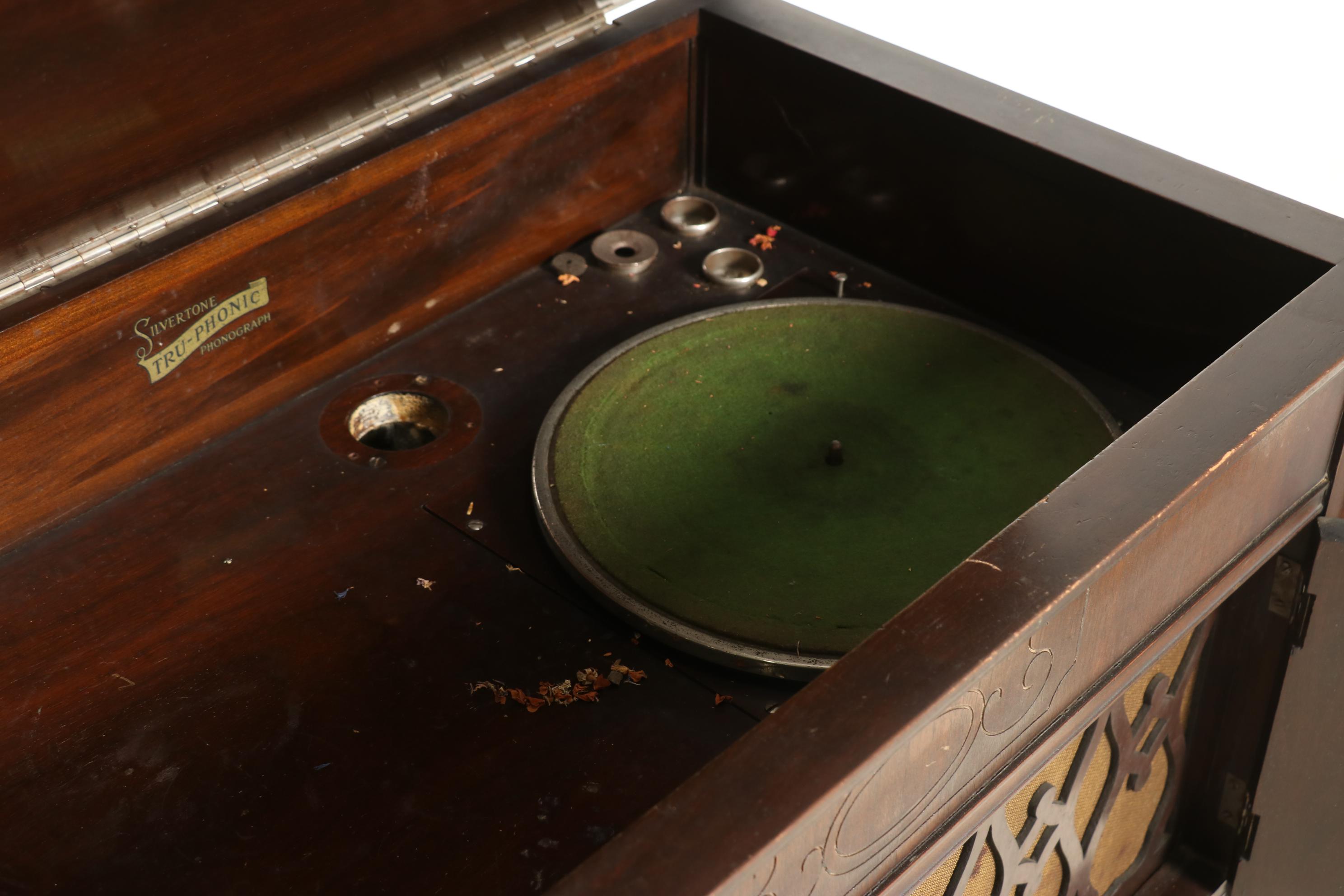 Silvertone Tru-Phonic Phonograph, Early to Mid 20th Century