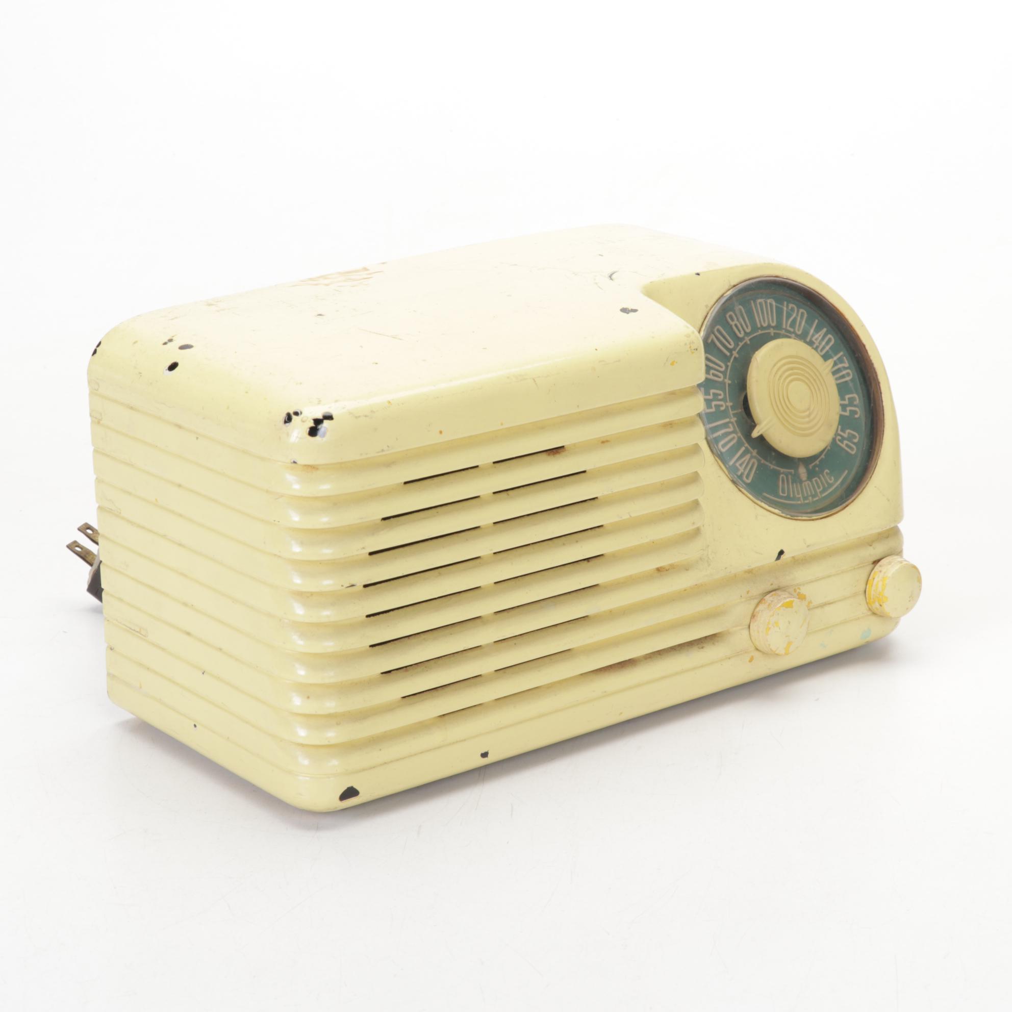 Empire, Magnavox and Other Tabletop Radios and Westclox Big Ben Alarm Clock