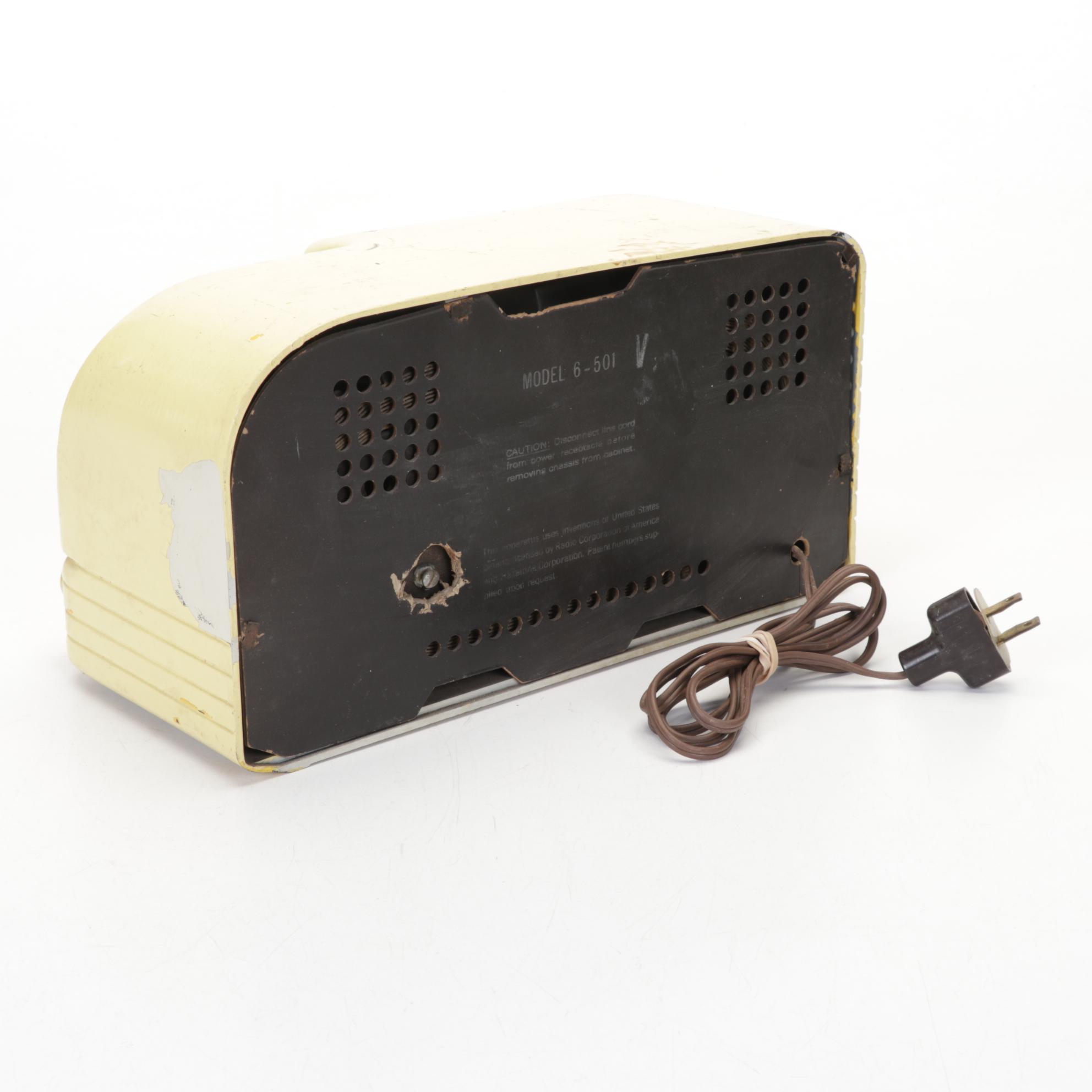 Empire, Magnavox and Other Tabletop Radios and Westclox Big Ben Alarm Clock