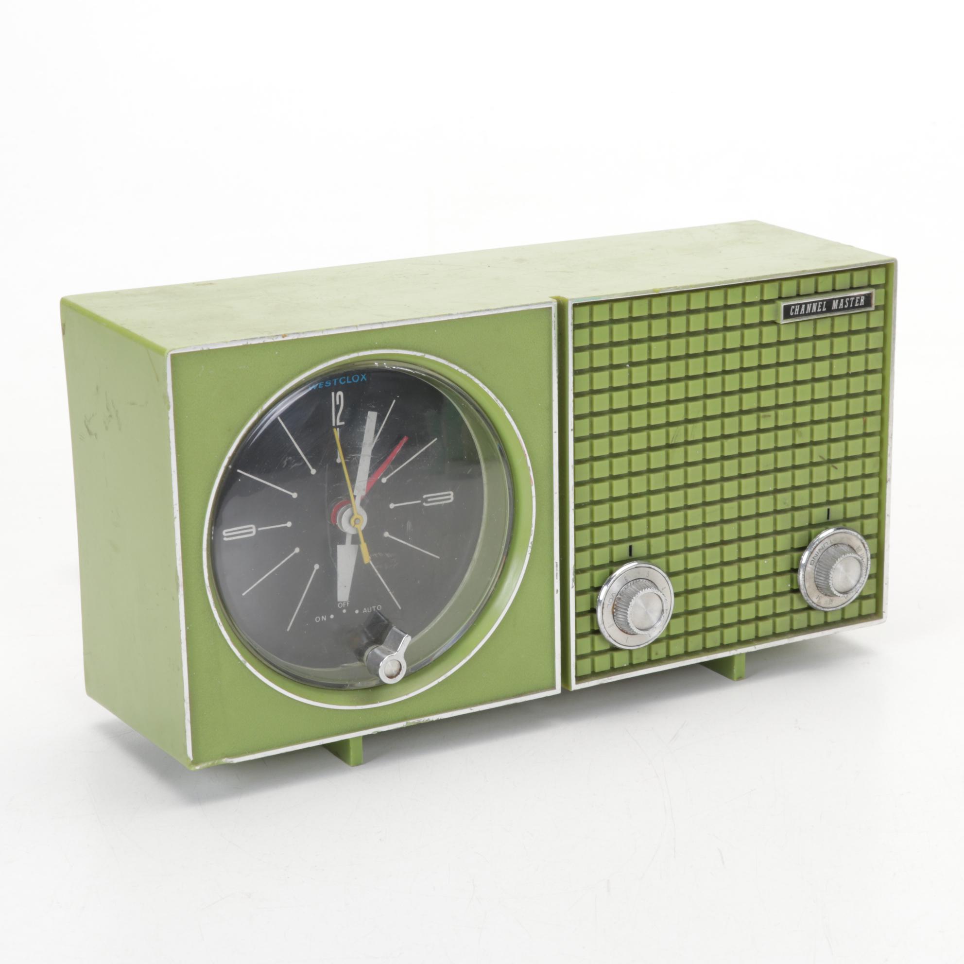 Empire, Magnavox and Other Tabletop Radios and Westclox Big Ben Alarm Clock