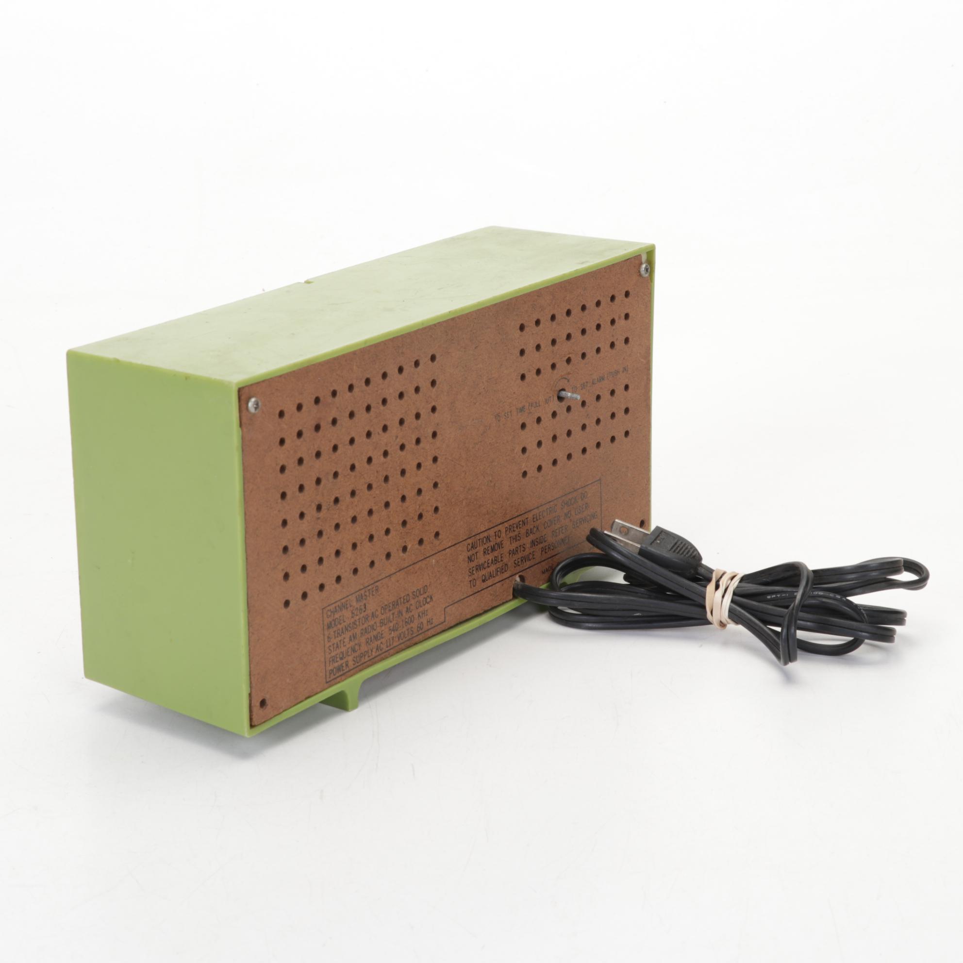 Empire, Magnavox and Other Tabletop Radios and Westclox Big Ben Alarm Clock