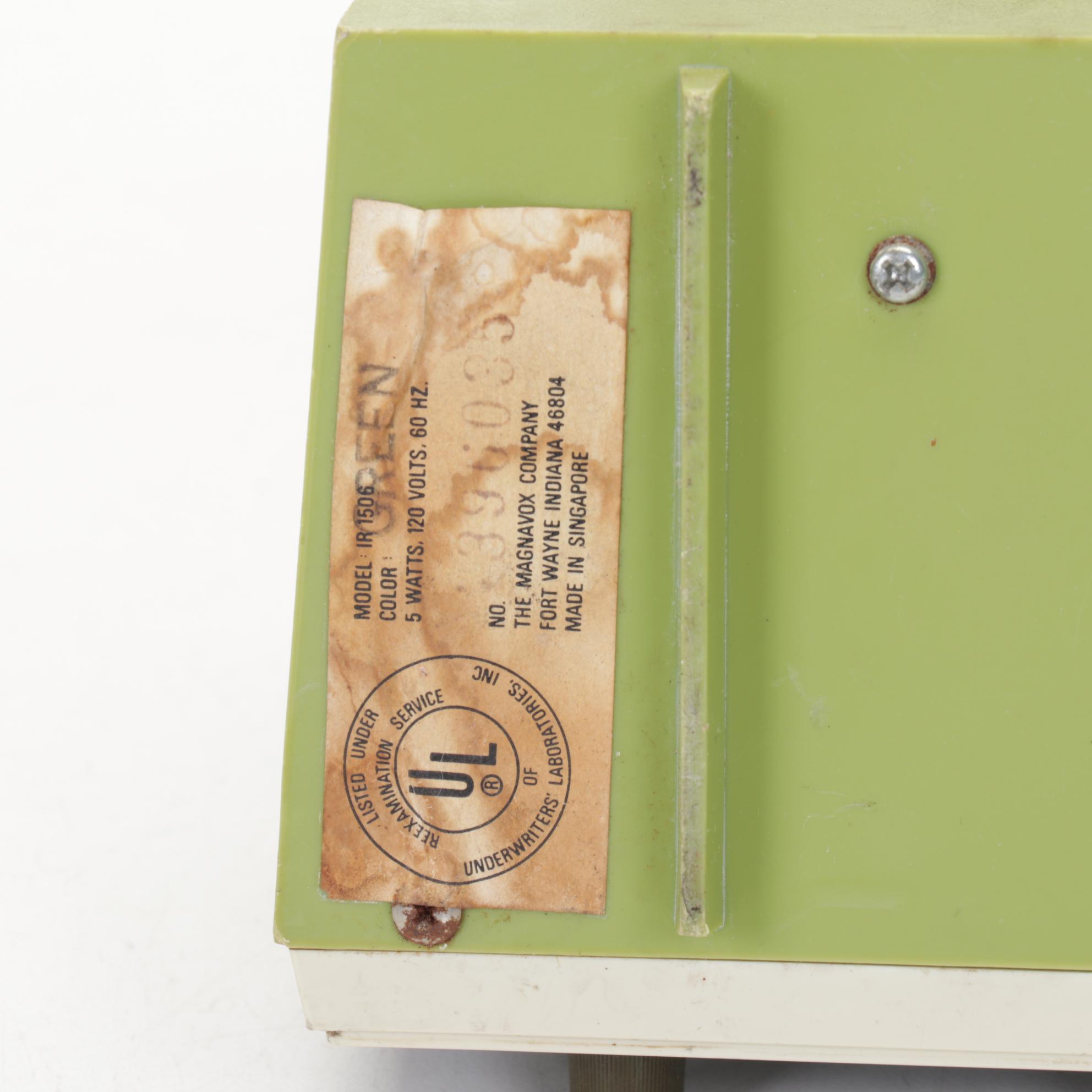 Empire, Magnavox and Other Tabletop Radios and Westclox Big Ben Alarm Clock