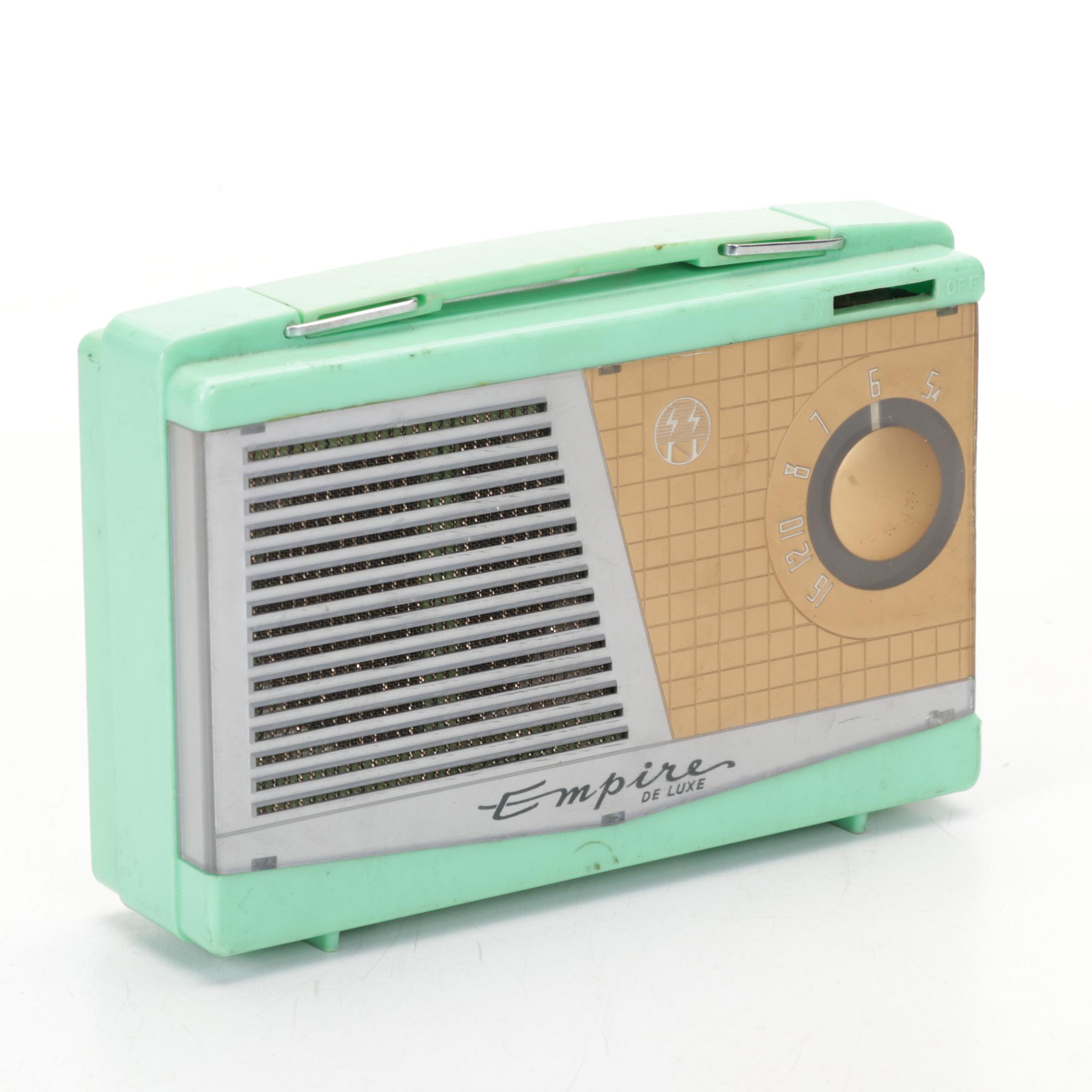 Empire, Magnavox and Other Tabletop Radios and Westclox Big Ben Alarm Clock