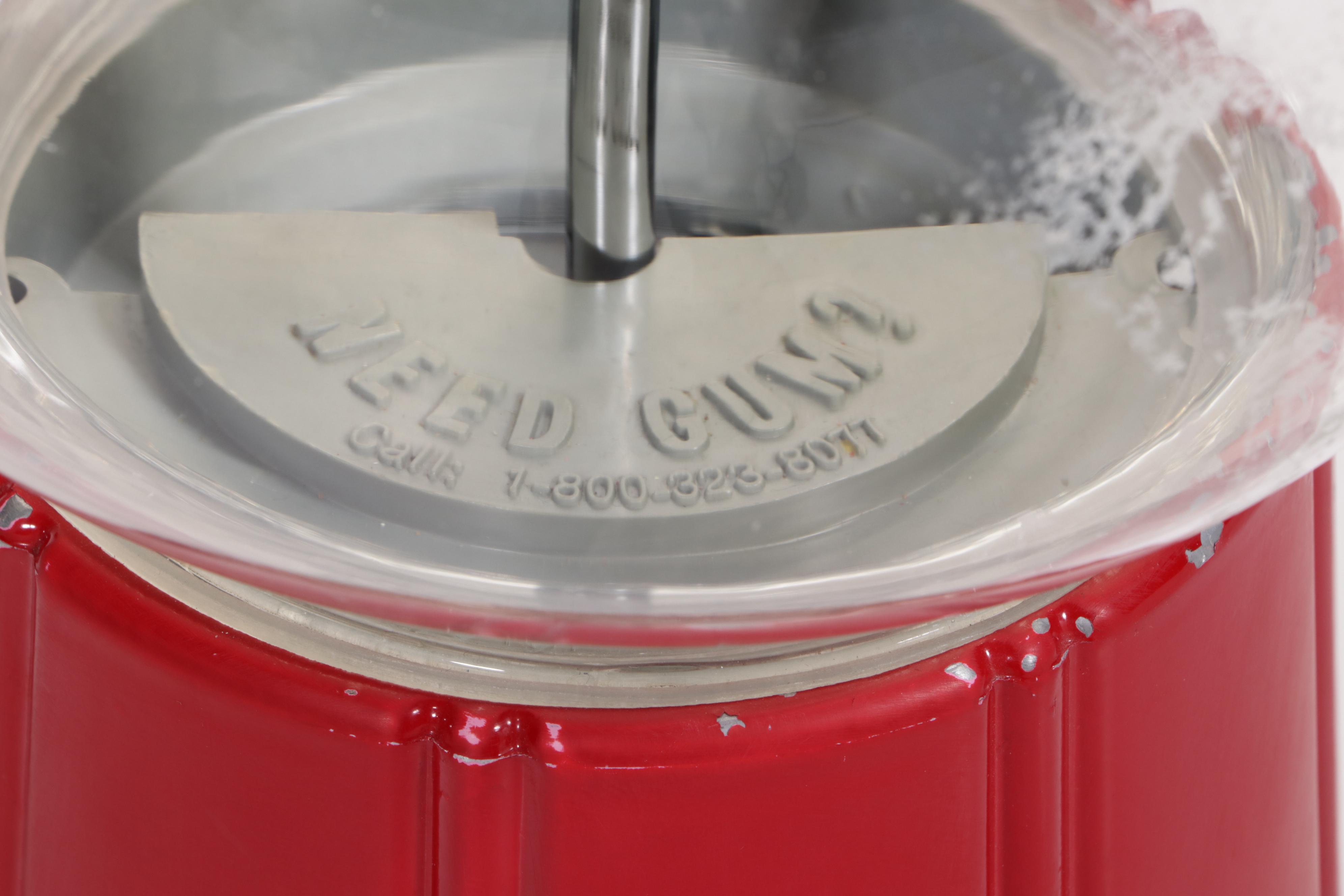 Old Fashioned Movie Popcorn Machine and Carousel Gumball Candy Dispenser