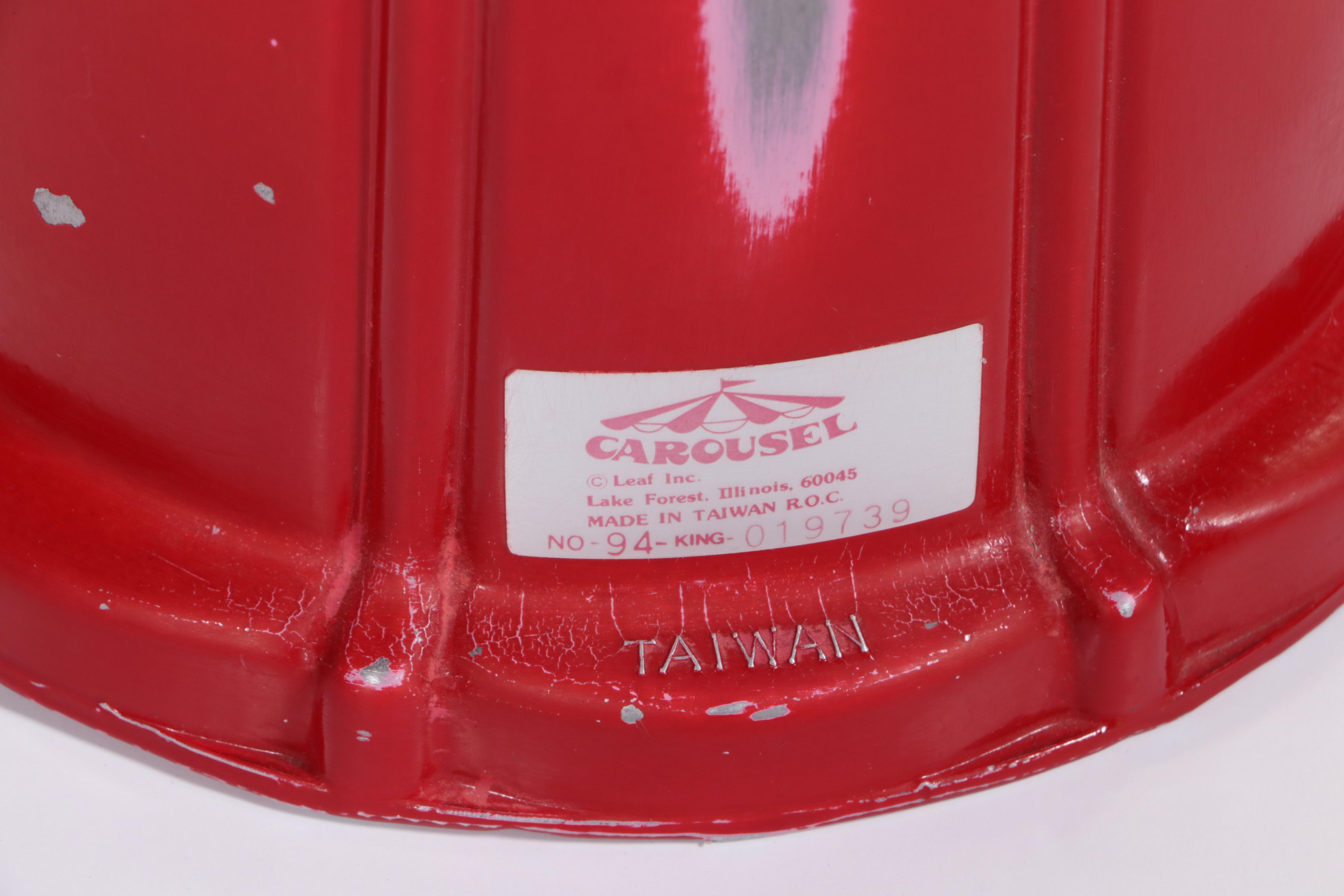 Old Fashioned Movie Popcorn Machine and Carousel Gumball Candy Dispenser