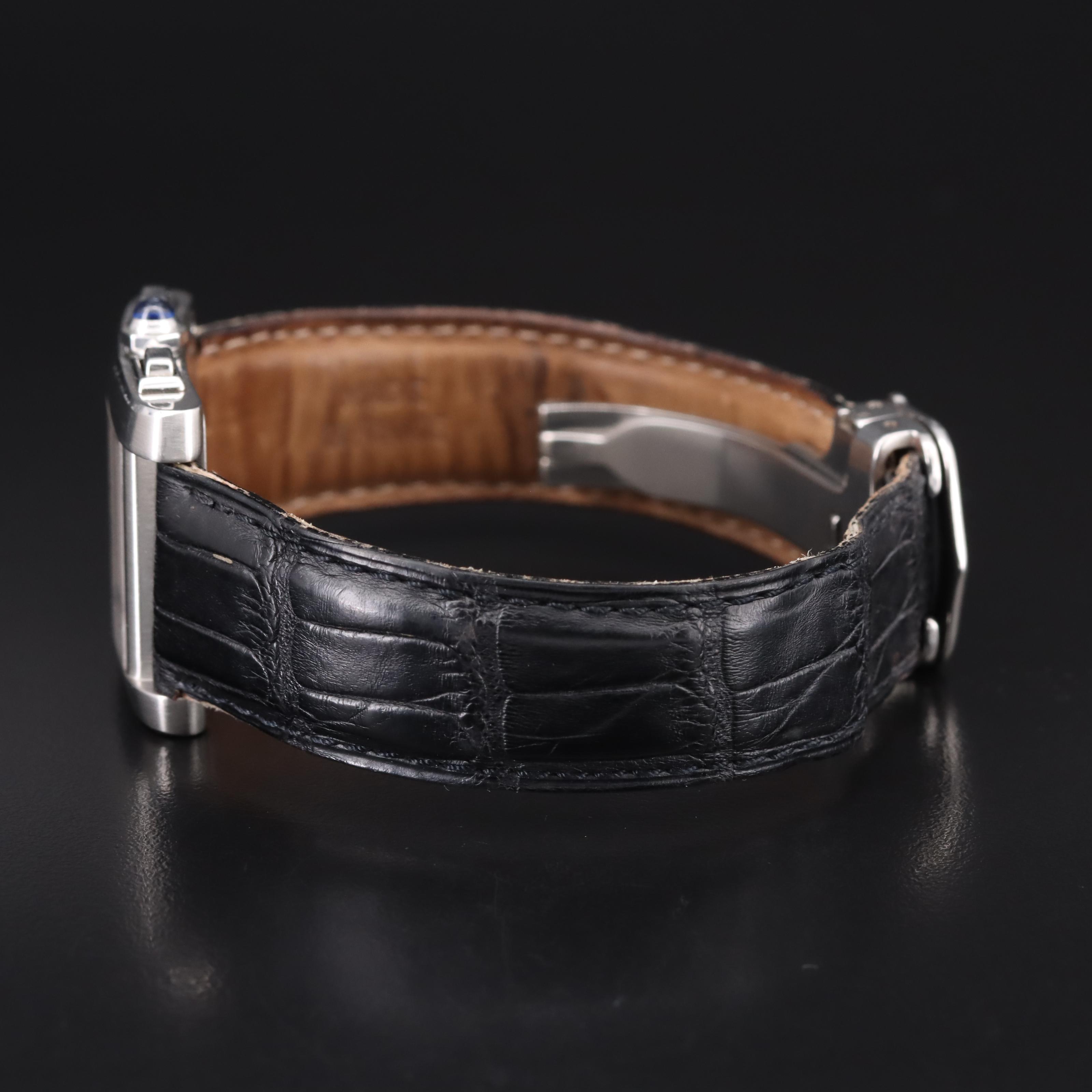 Cartier Tank Francais Chronoflex Perpetual Calendar Watch